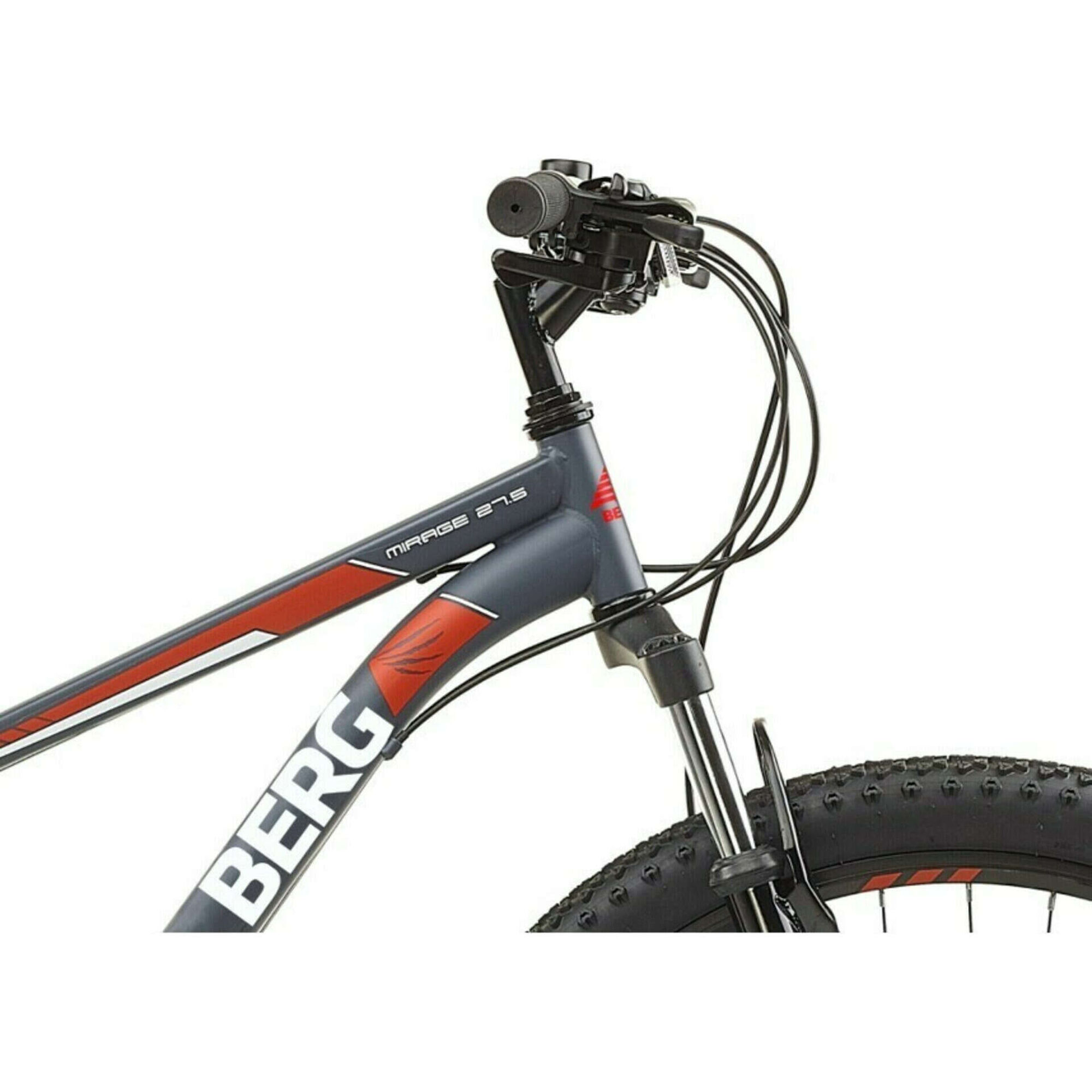 Bicicleta Adulto Mirage Roda 26'' Cinza Berg