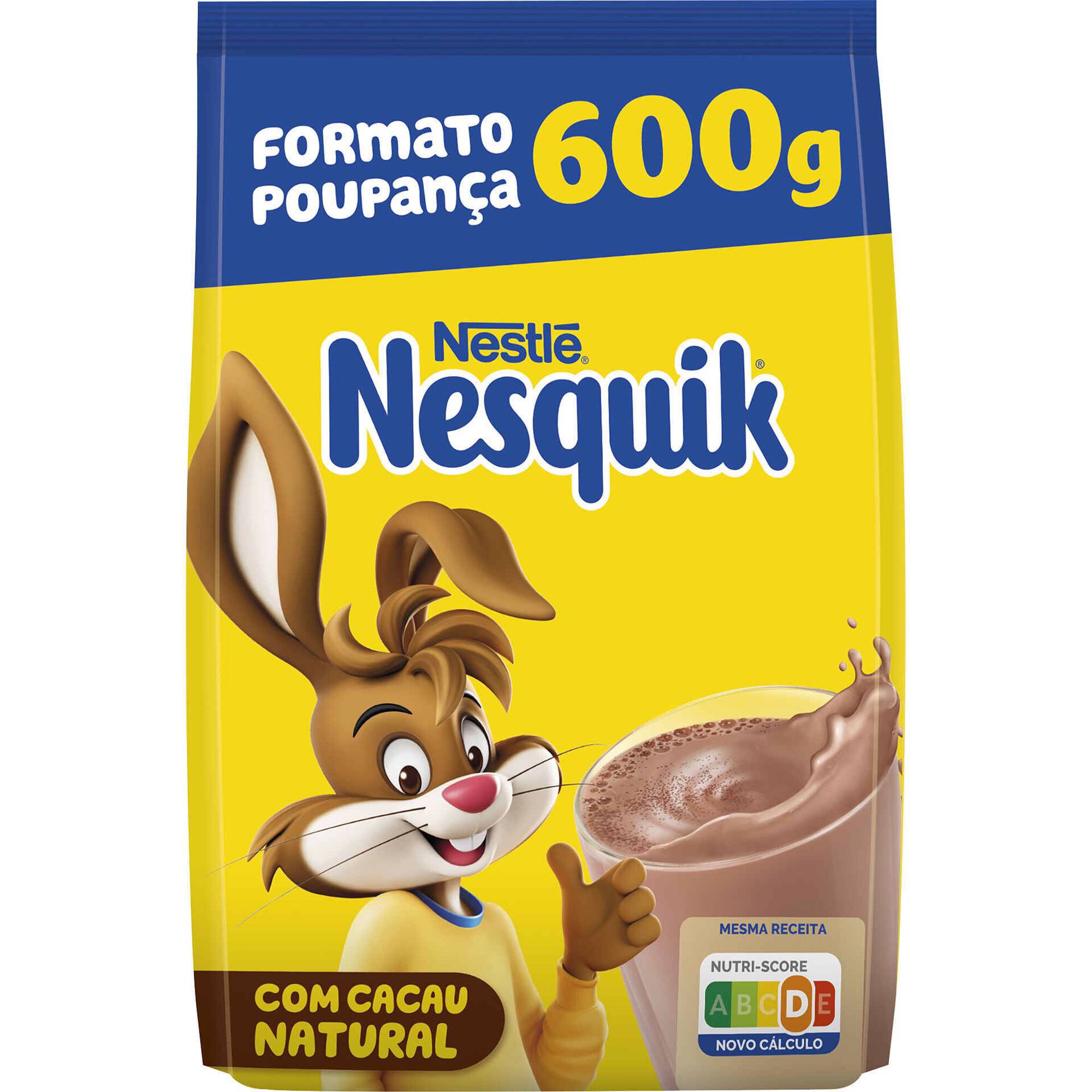 Bebida de Chocolate Sol&uacute;vel sem Gl&uacute;ten Nesquik