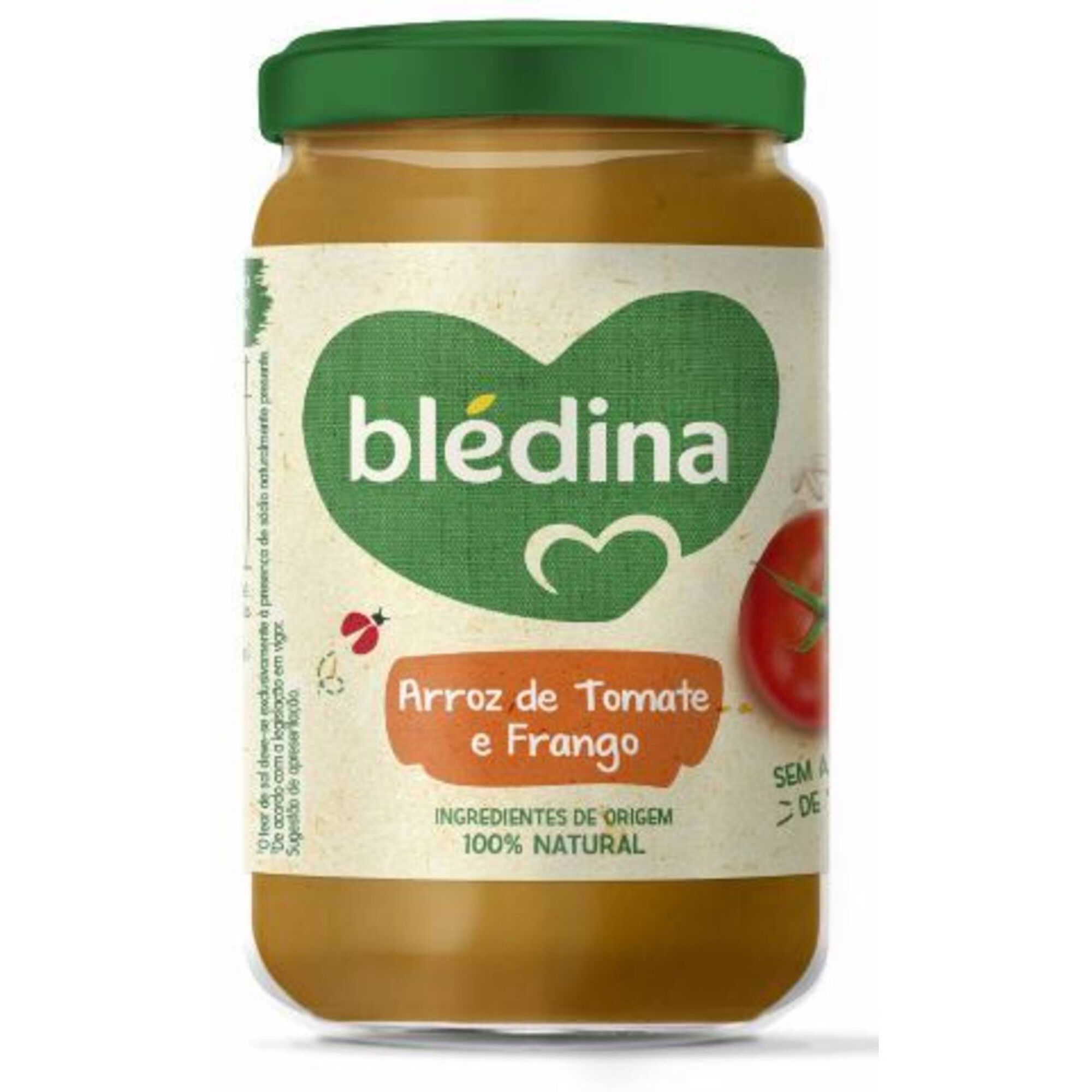 Refeição para Bebé Arroz de Tomate e Frango +6M