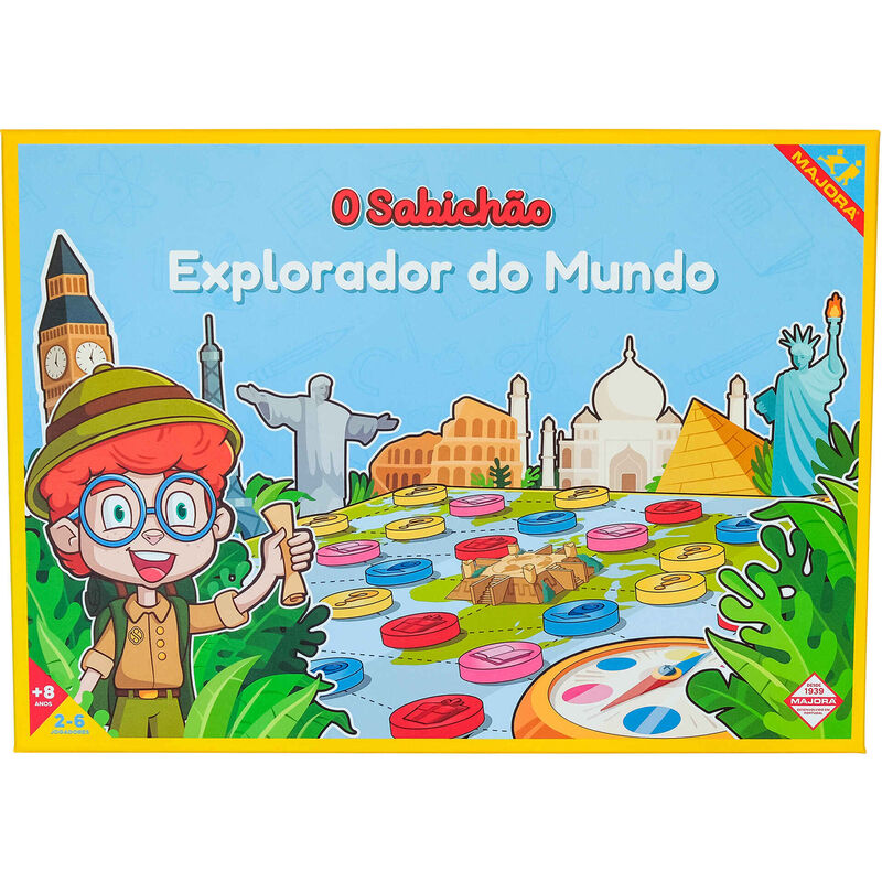 Majora - Jogo O Sabichão Explorador Do Mundo