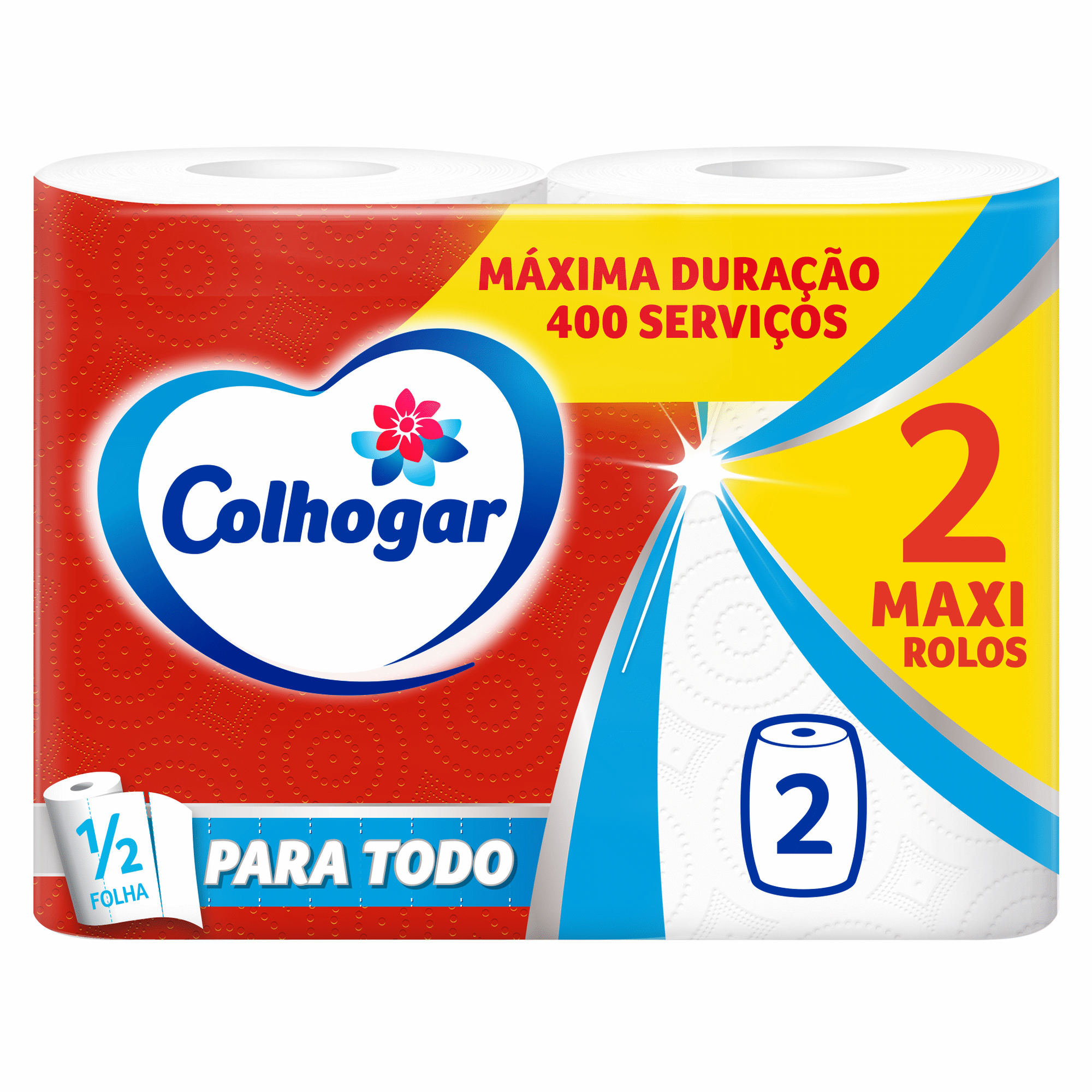 Rolo de Cozinha Paratodo XXL Triplo com Meia Folha
