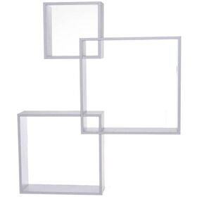 Conjunto de 3 Prateleiras de Decoração