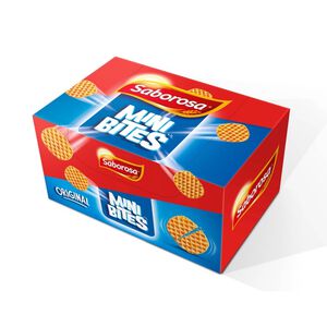 Bolachas Belgas Mini Bites Original Saborosa