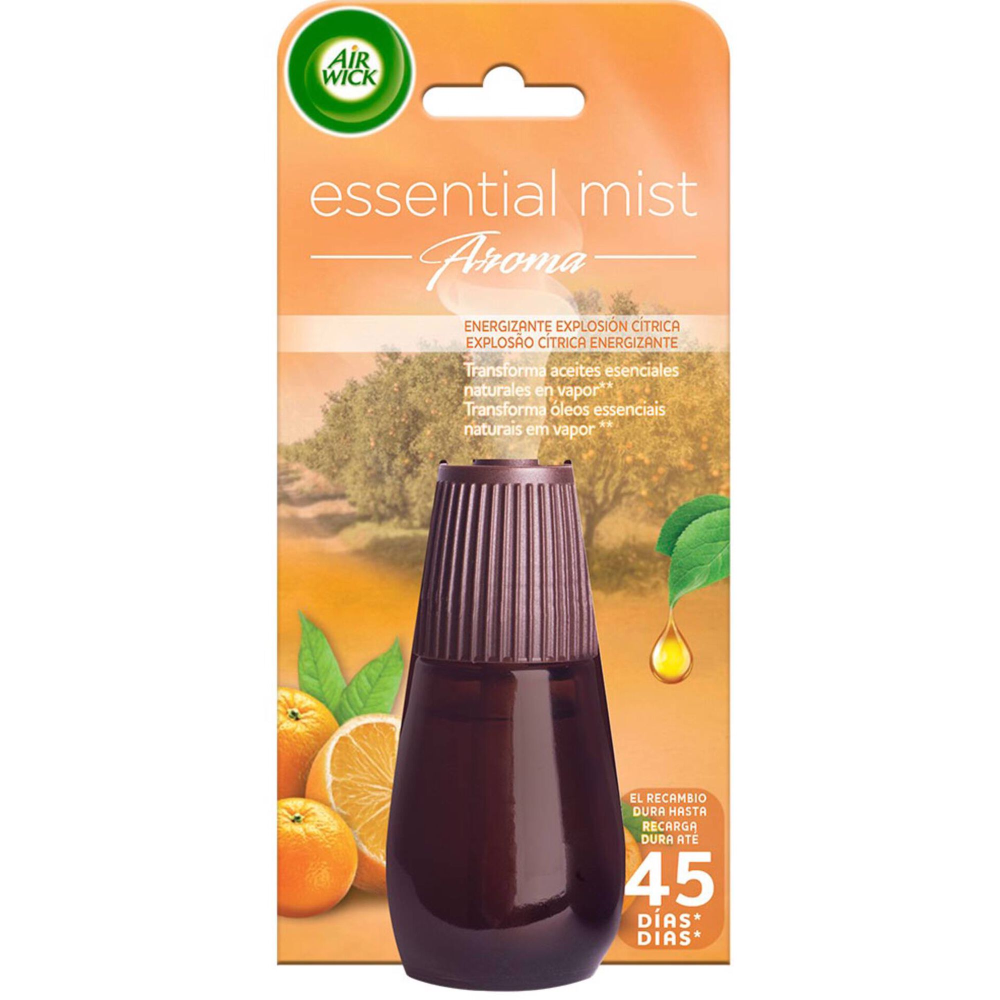 Ambientador Recarga Difusor Essential Mist Citrus