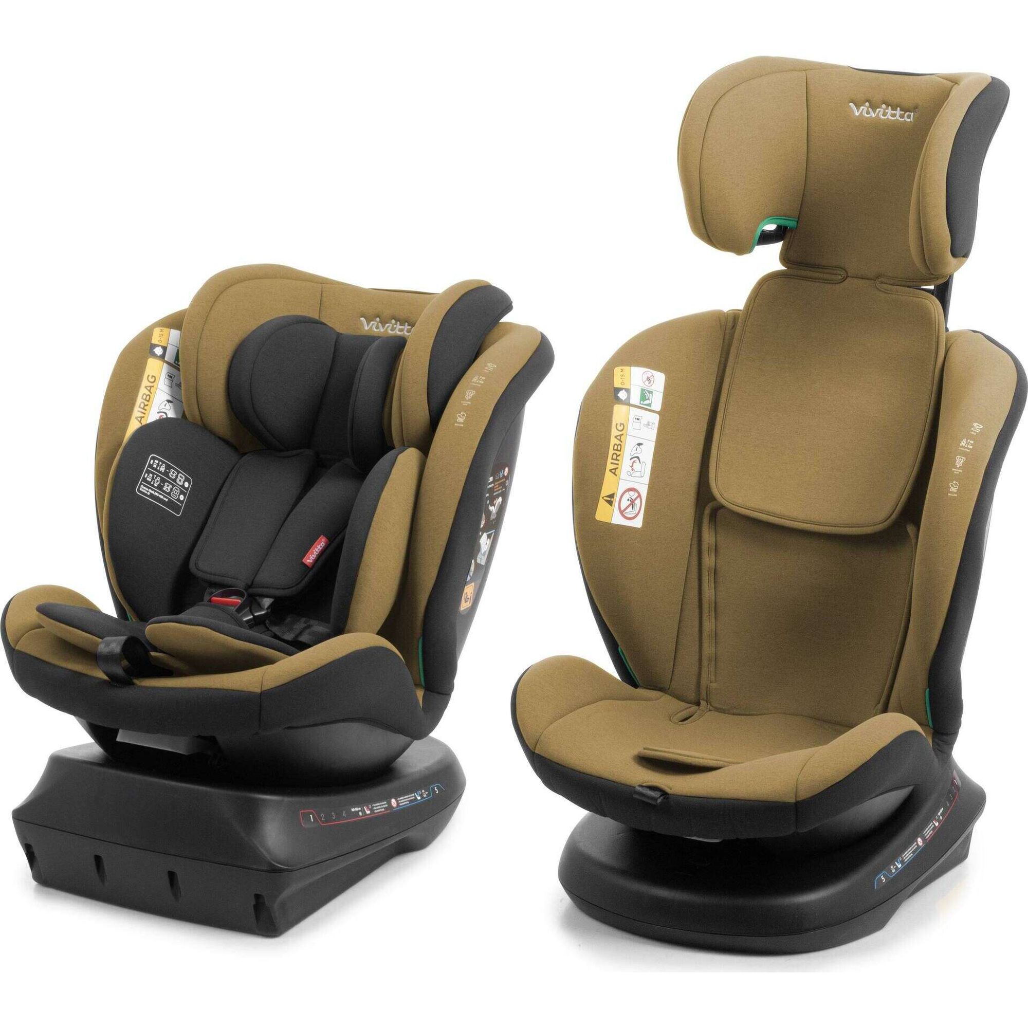 Cadeira Auto I-Size 40-150cm Sanna Ibelt Castanha