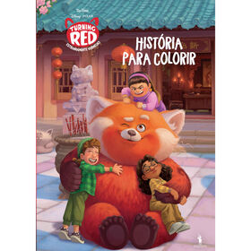 Turning Red - Estranhamente Vermelho - História Para Colorir Turning Red - Estranhamente Vermelho - História Para Colorir