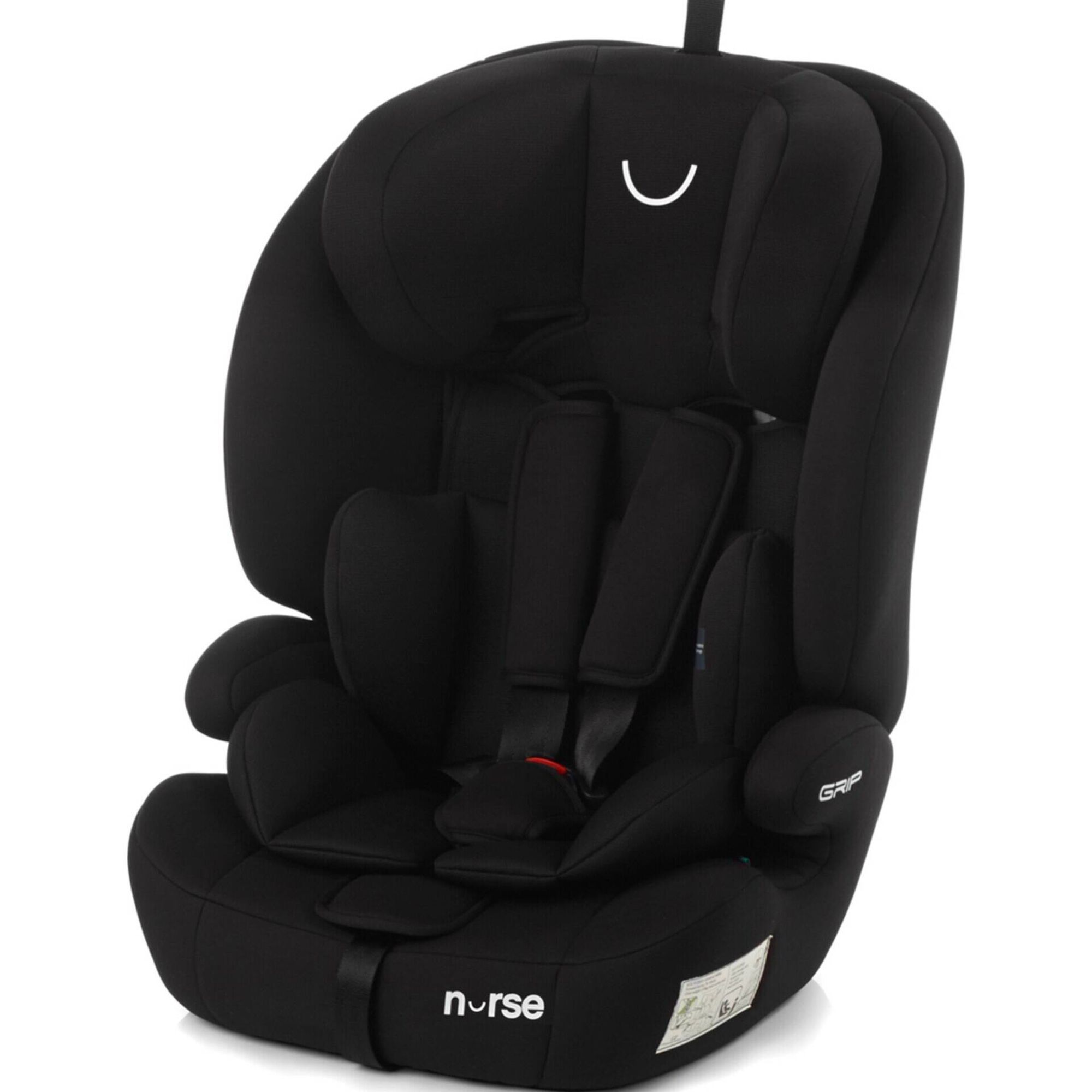 Cadeira Auto I-Size 76-150cm Preta Grip Jan&eacute;