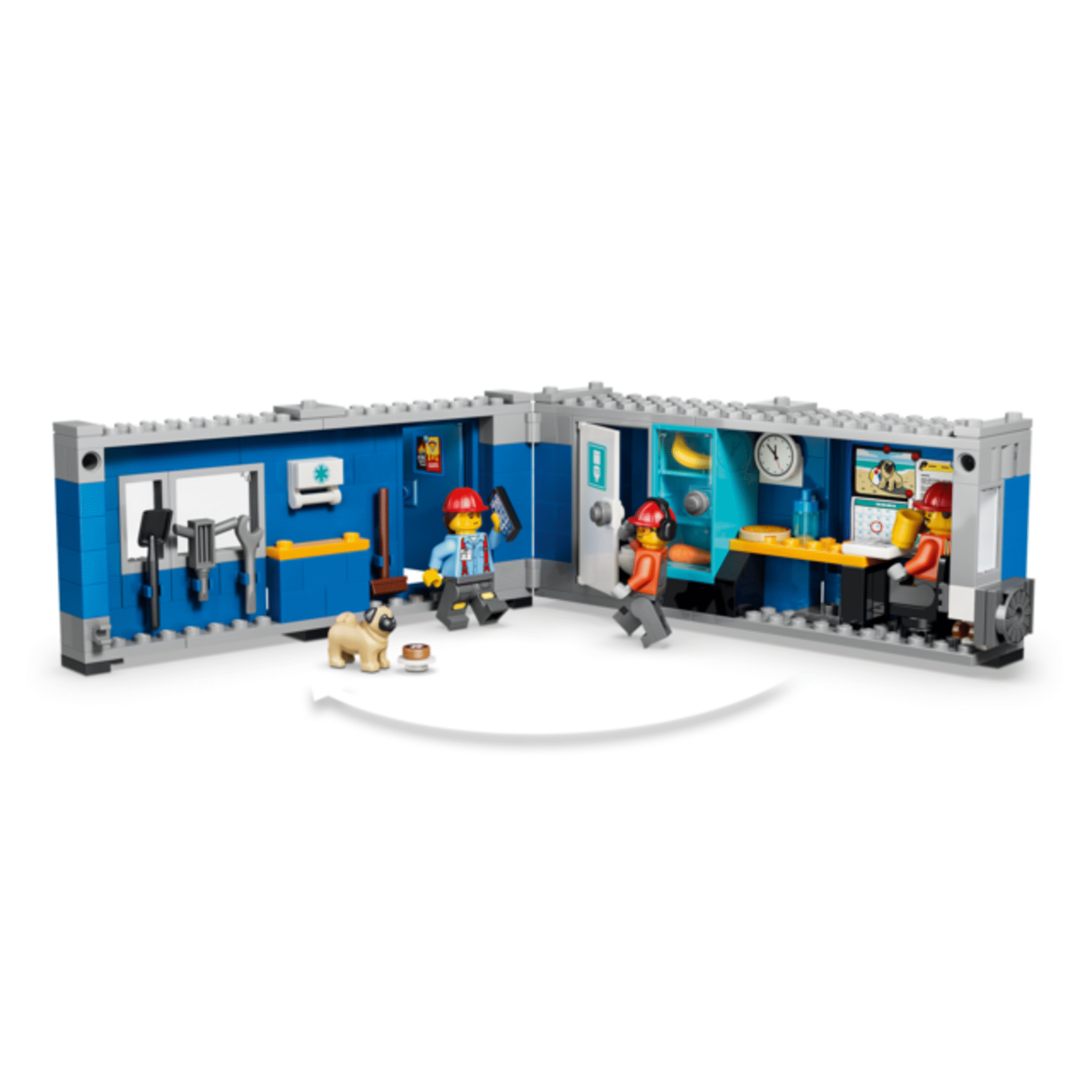 LEGO City - Cami&atilde;o Basculante e Empilhadora Frontal - 60494