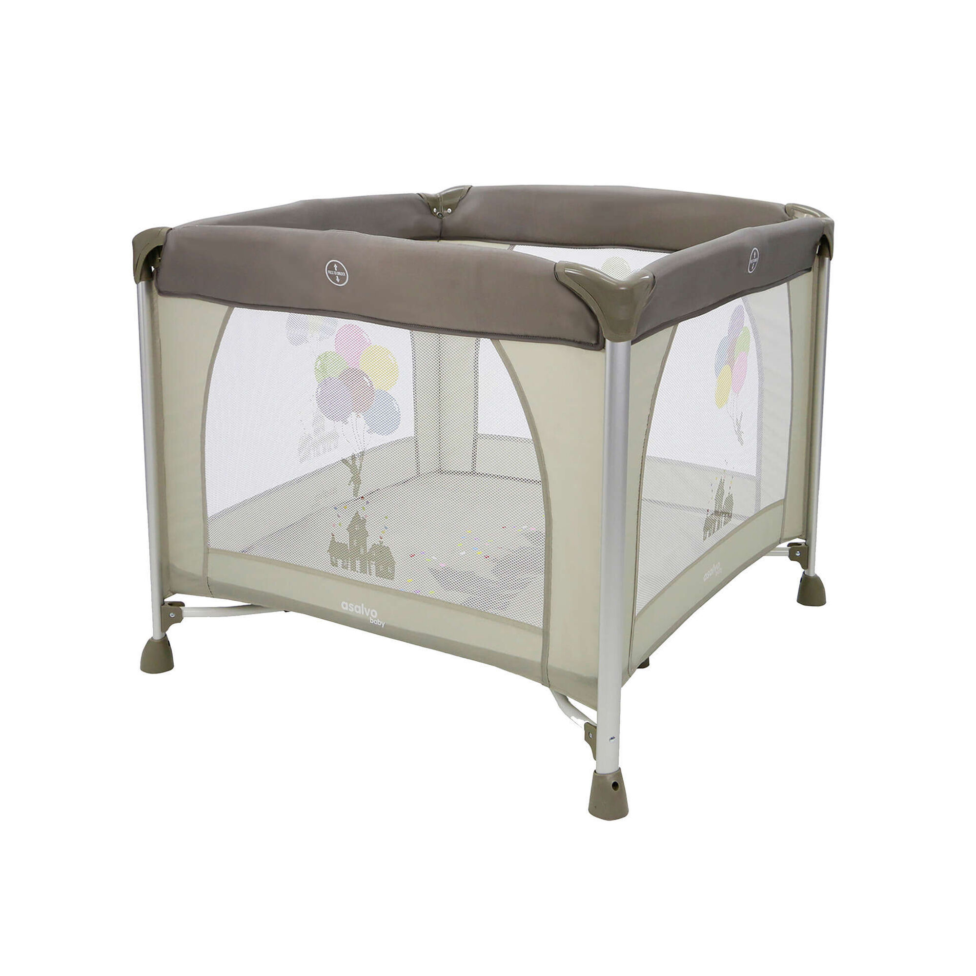 Parque Alum&iacute;nio Bege Magic City Asalvo