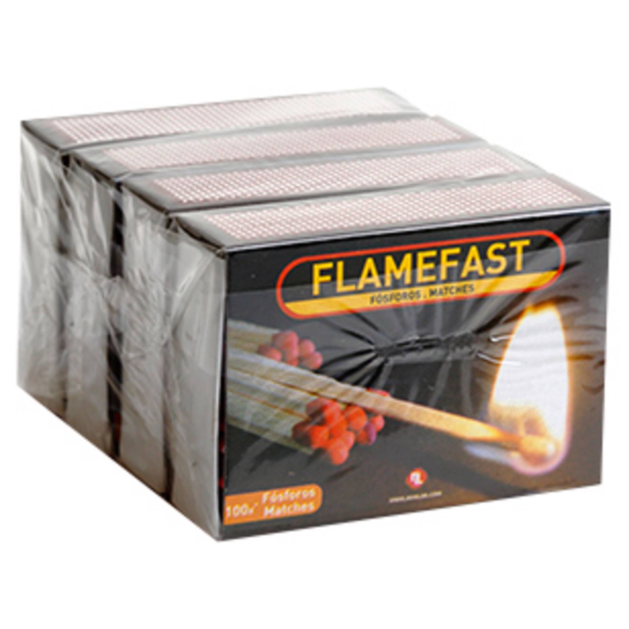Conjunto 4 Caixas Fósforos Flamefast
