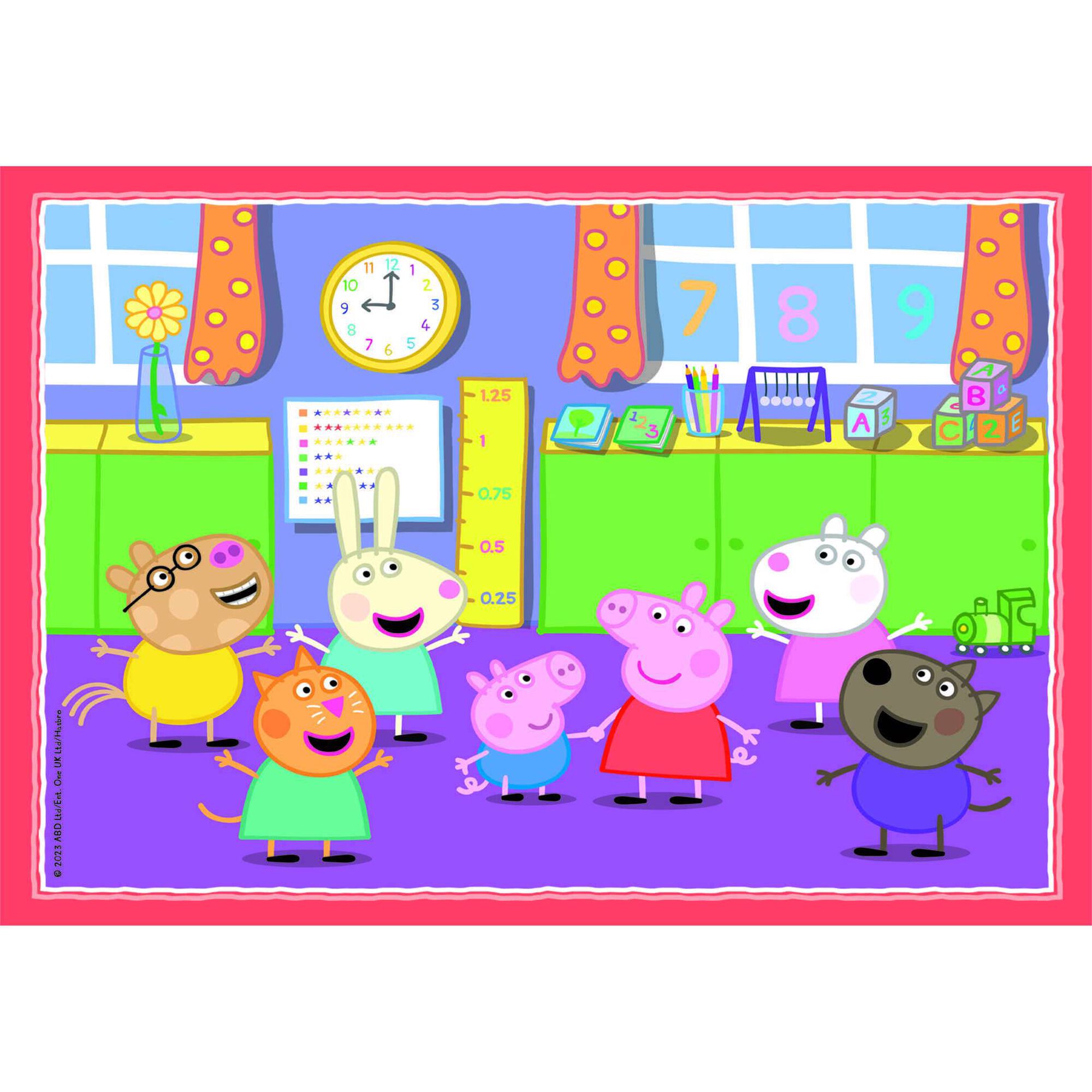 Puzzle 4 em 1 Peppa Pig