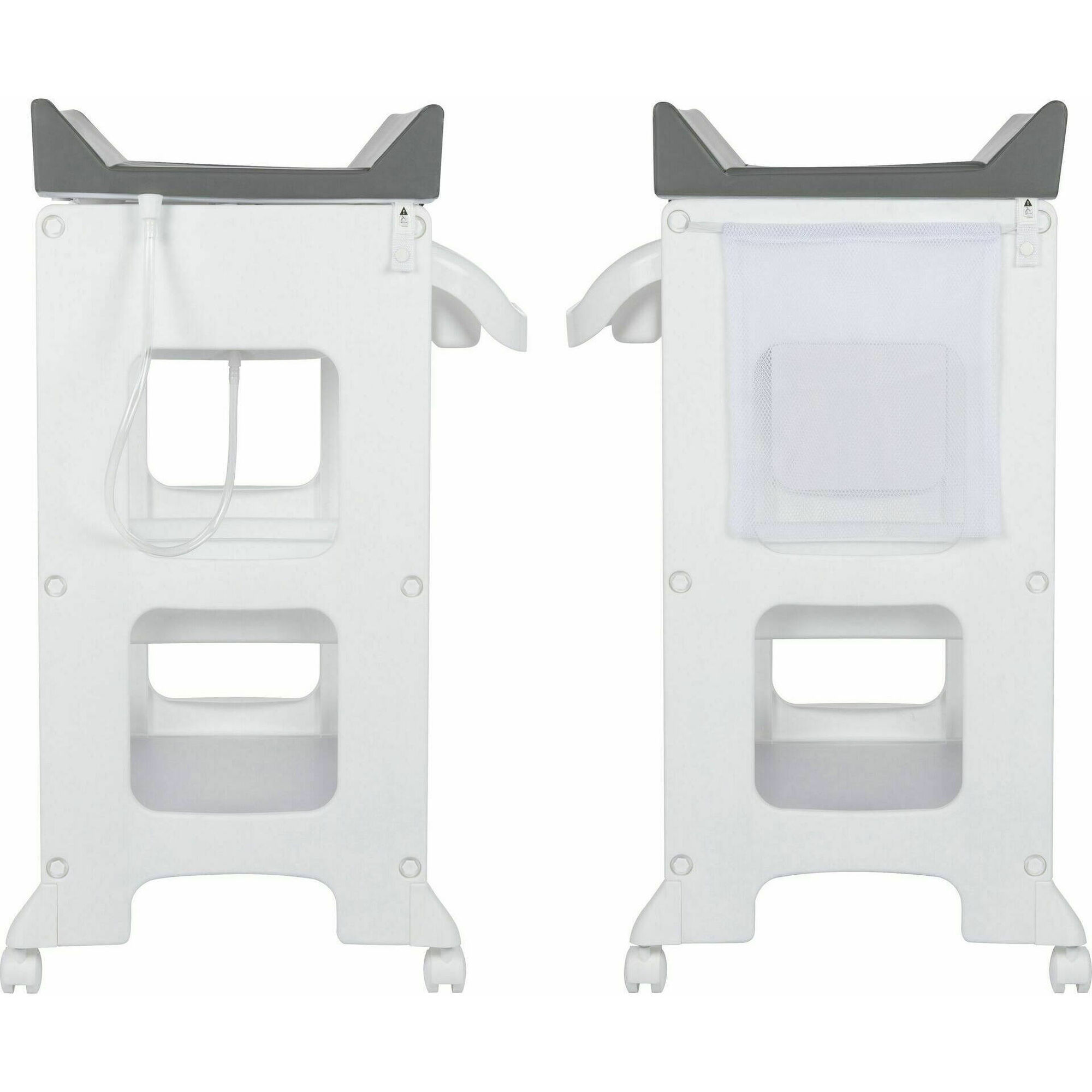 Banheira 3 N&iacute;veis Cinza Rosie Bebeconfort