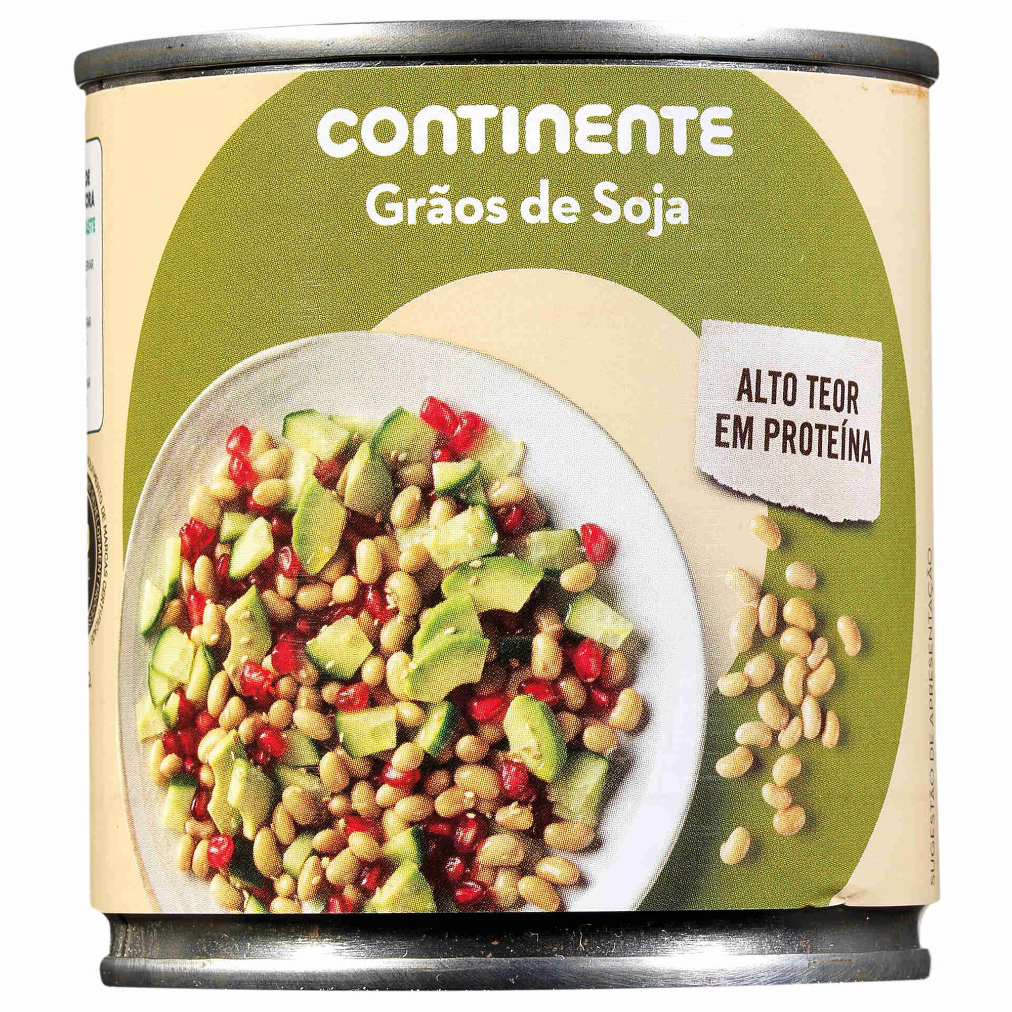Grãos de Soja Cozidos