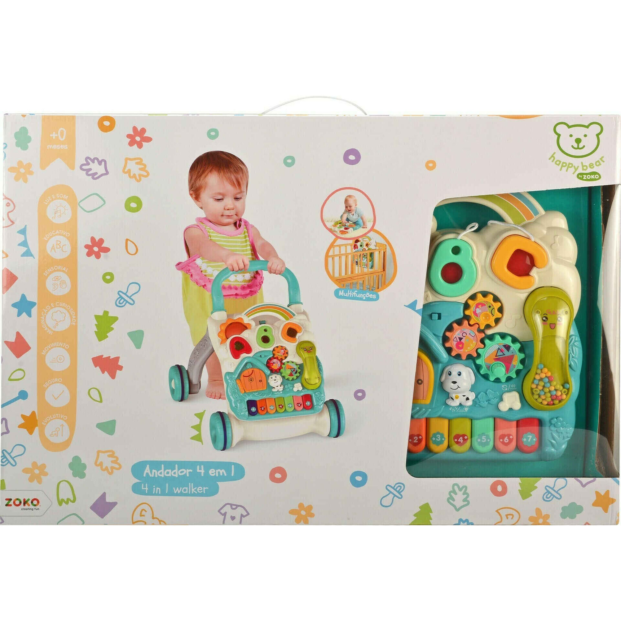 Andador 4 em 1