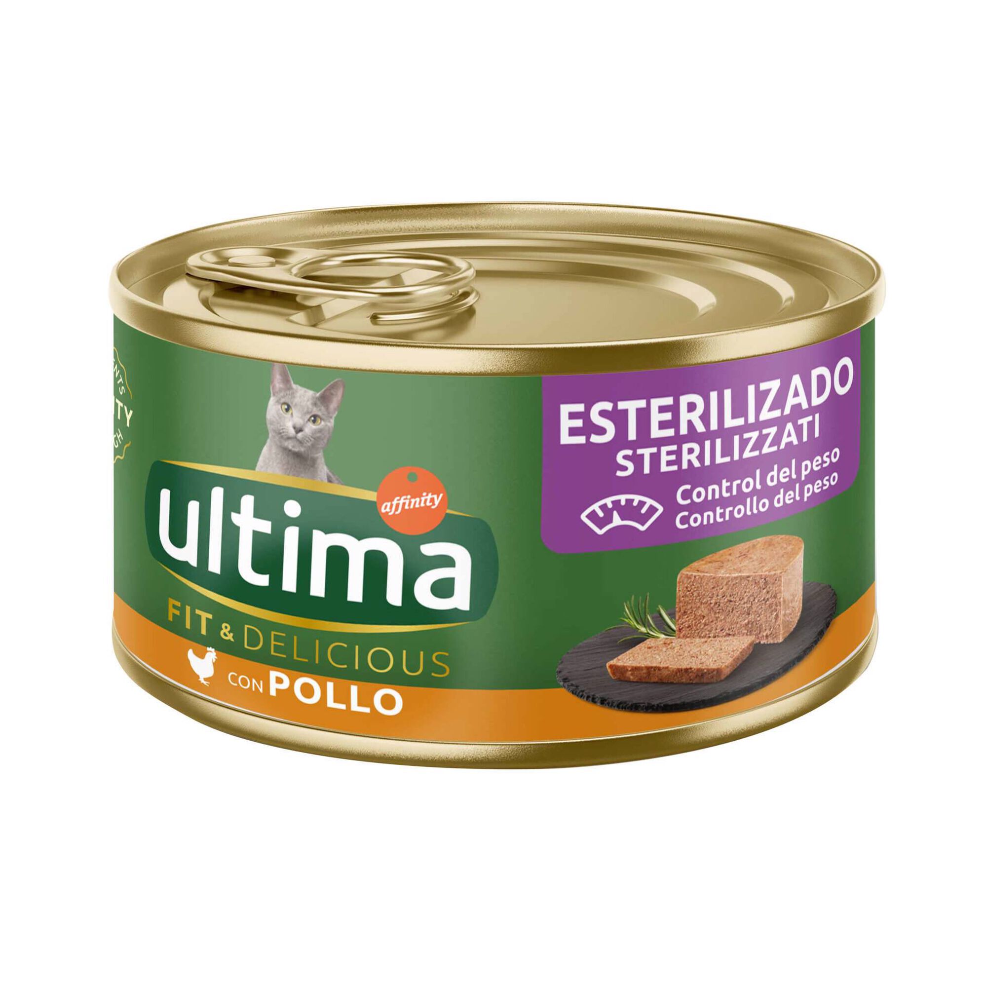 Comida Húmida para Gato Adulto Esterilizado Frango