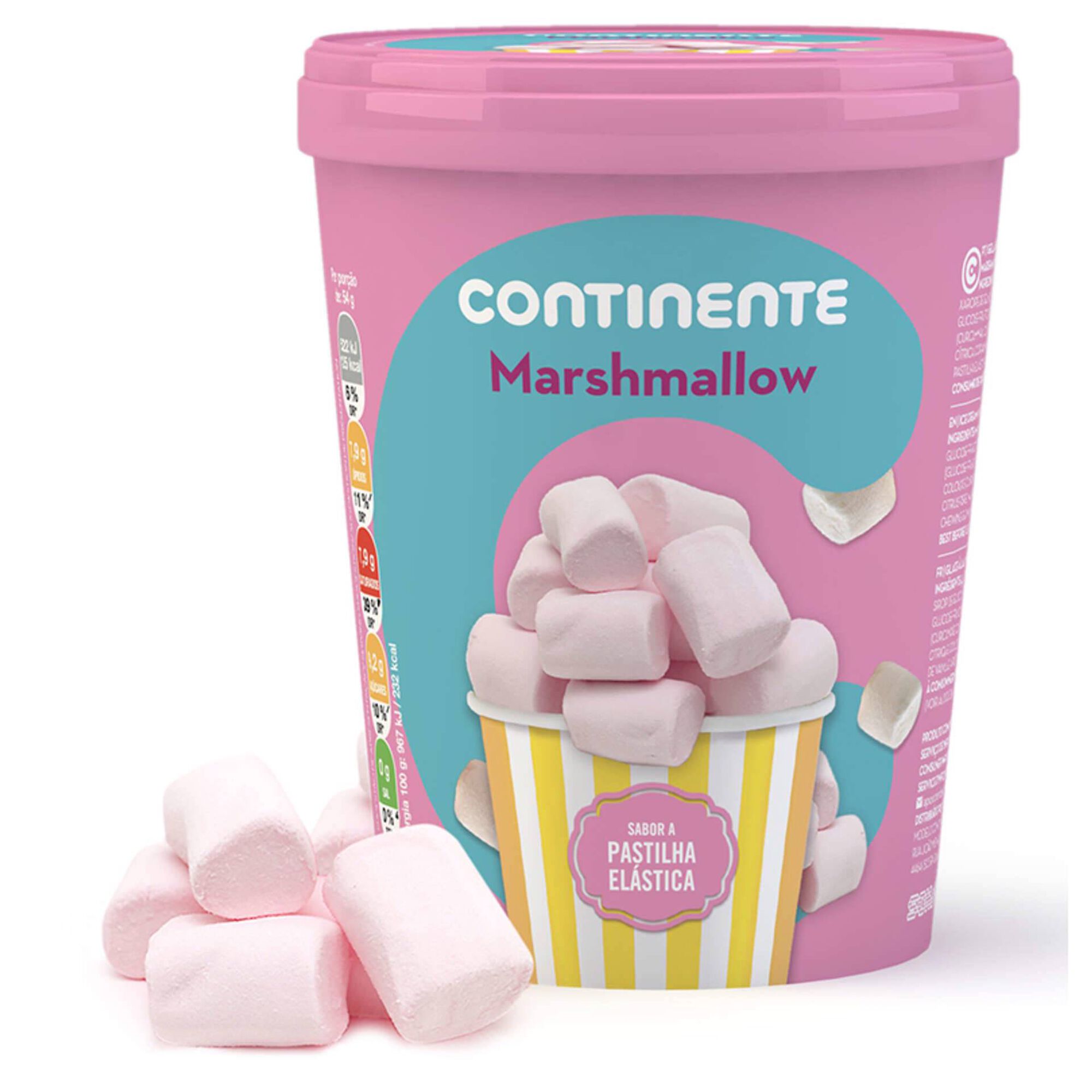 Gelado Marshmallow com Sabor a Pastilha Elástica
