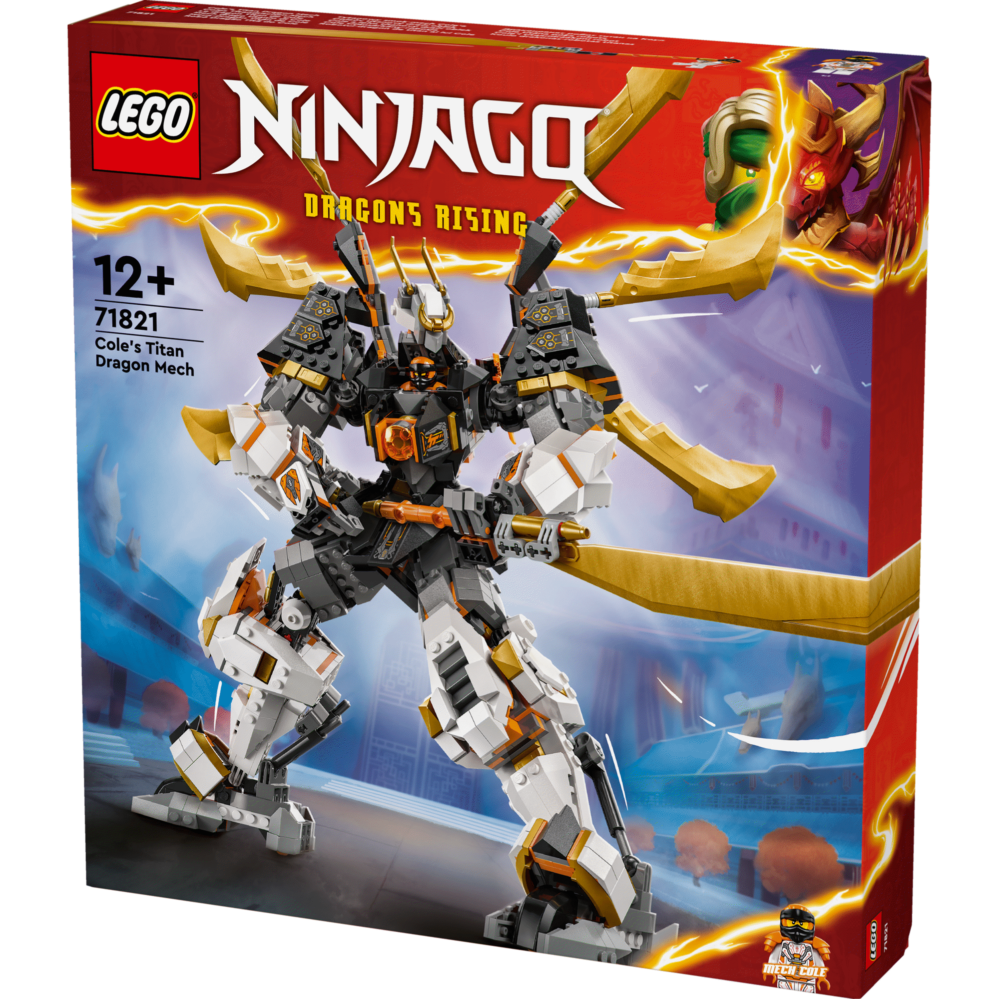 LEGO Ninjago - Rob&ocirc; Drag&atilde;o Tit&atilde; do Cole - 71821
