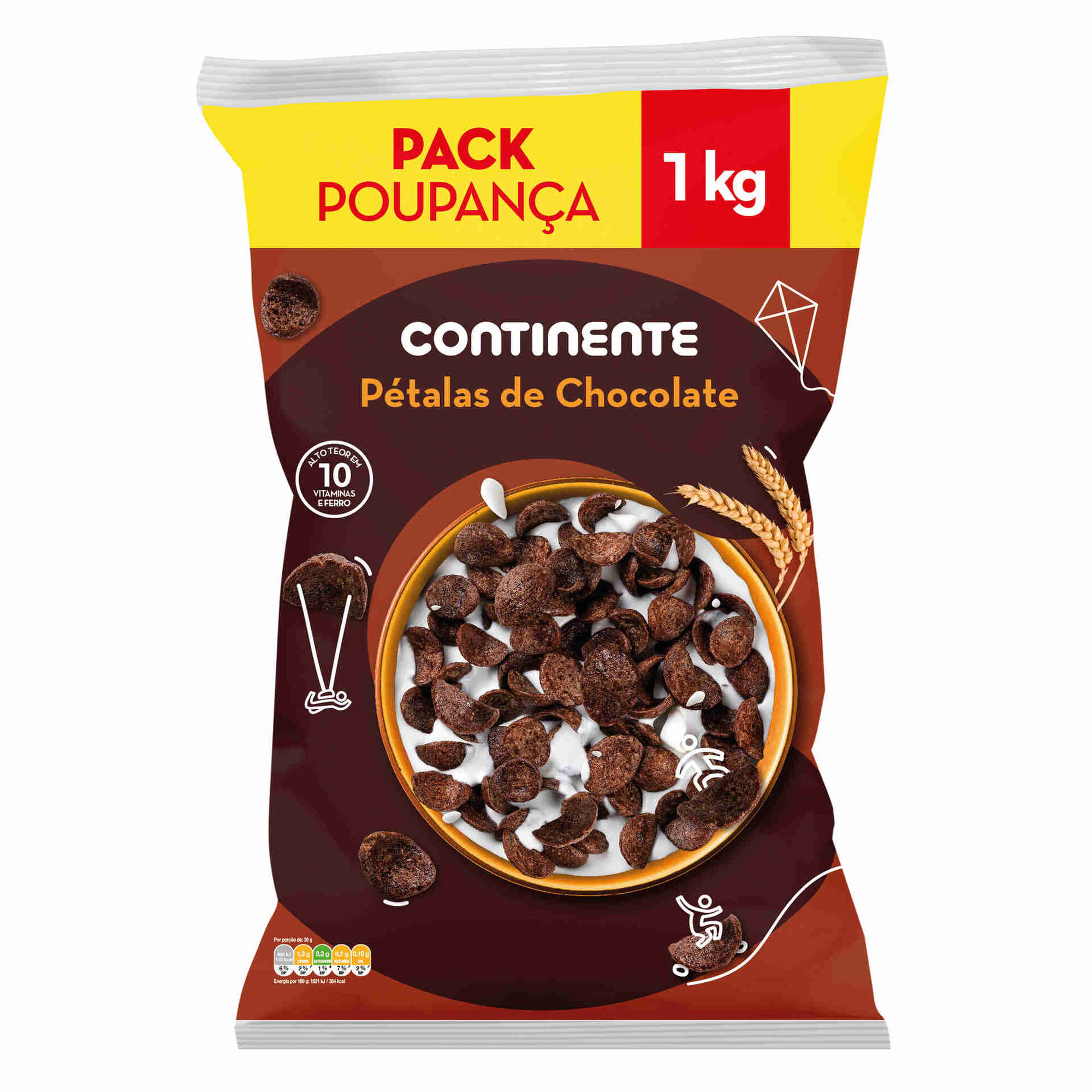 Cereais Pétalas de Chocolate Pack Poupança