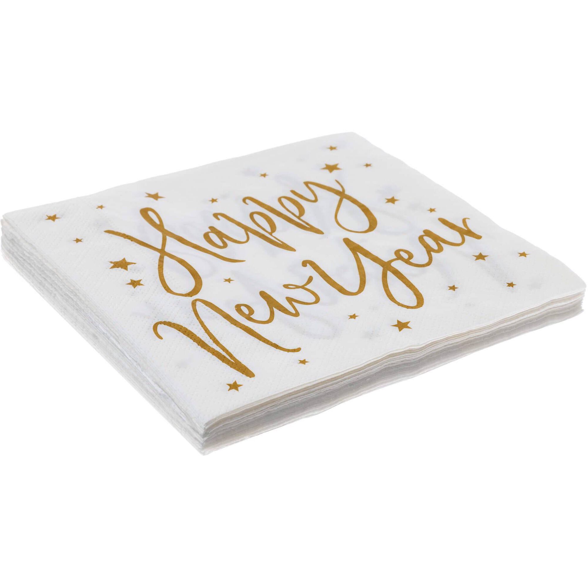 Conjunto 20 Guardanapos New Year