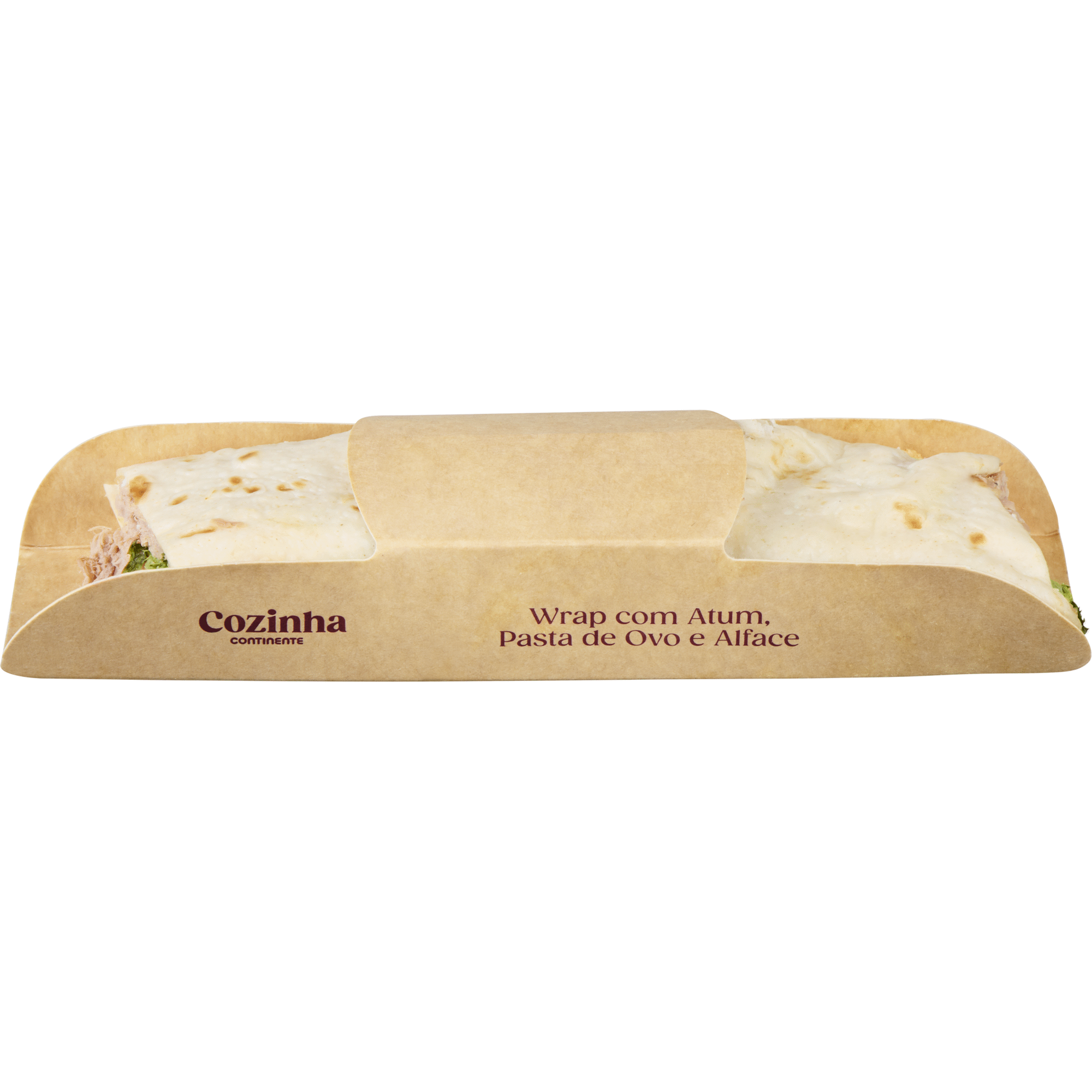 Wrap de Atum com Pasta de Ovo e Alface Cozinha Continente