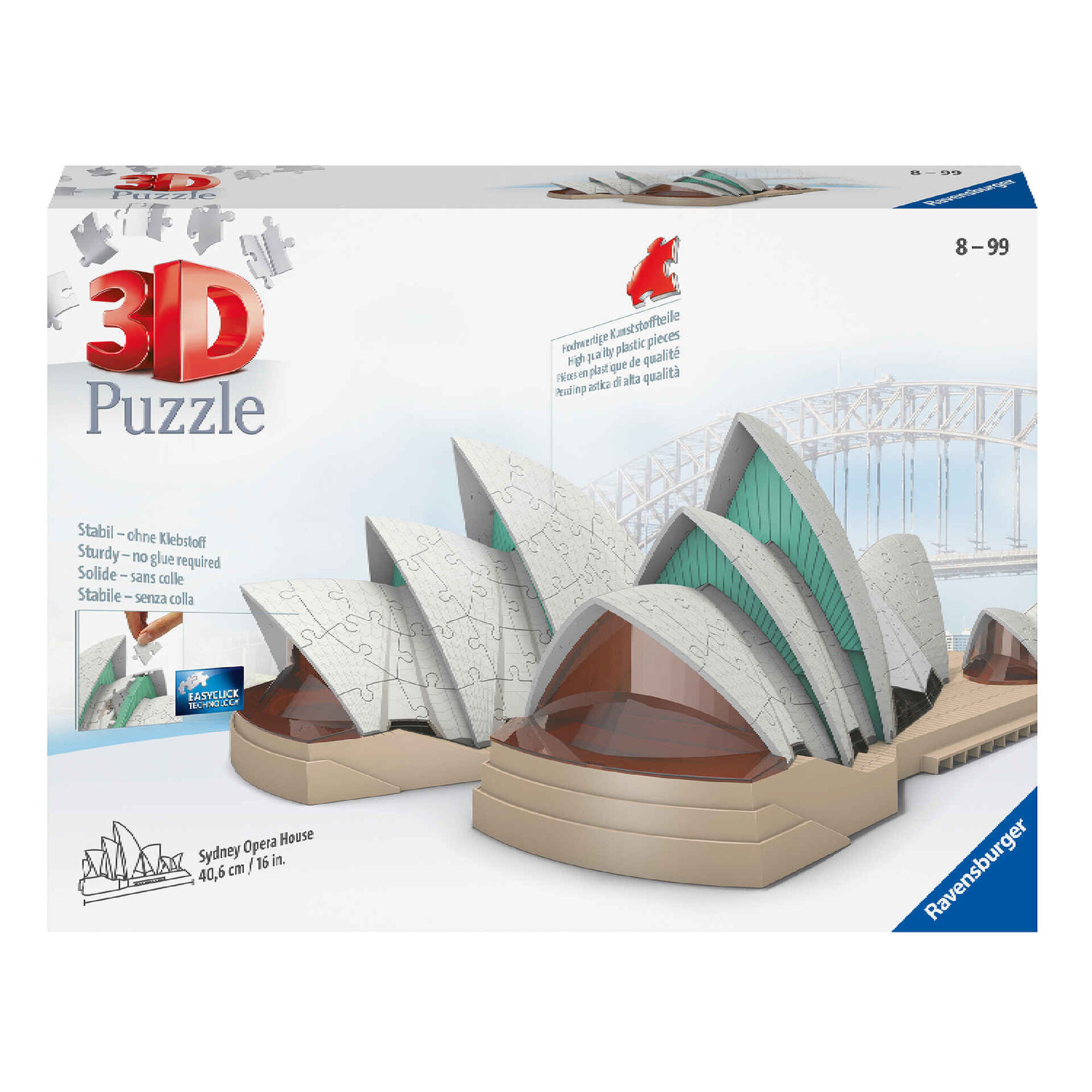 Puzzle 3D Sydney Opera House 216 Peças