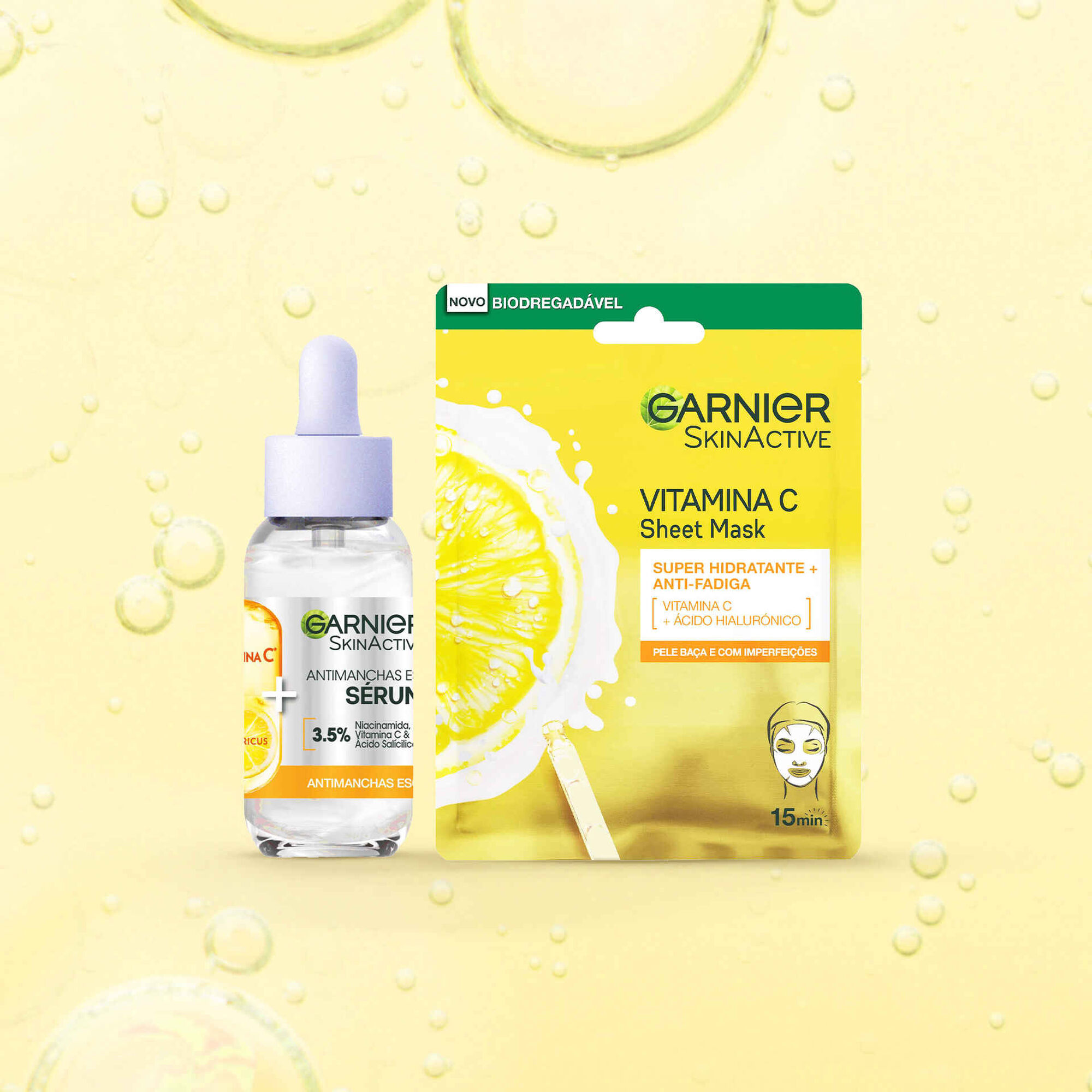 Rotina de Rosto Vitamina C
