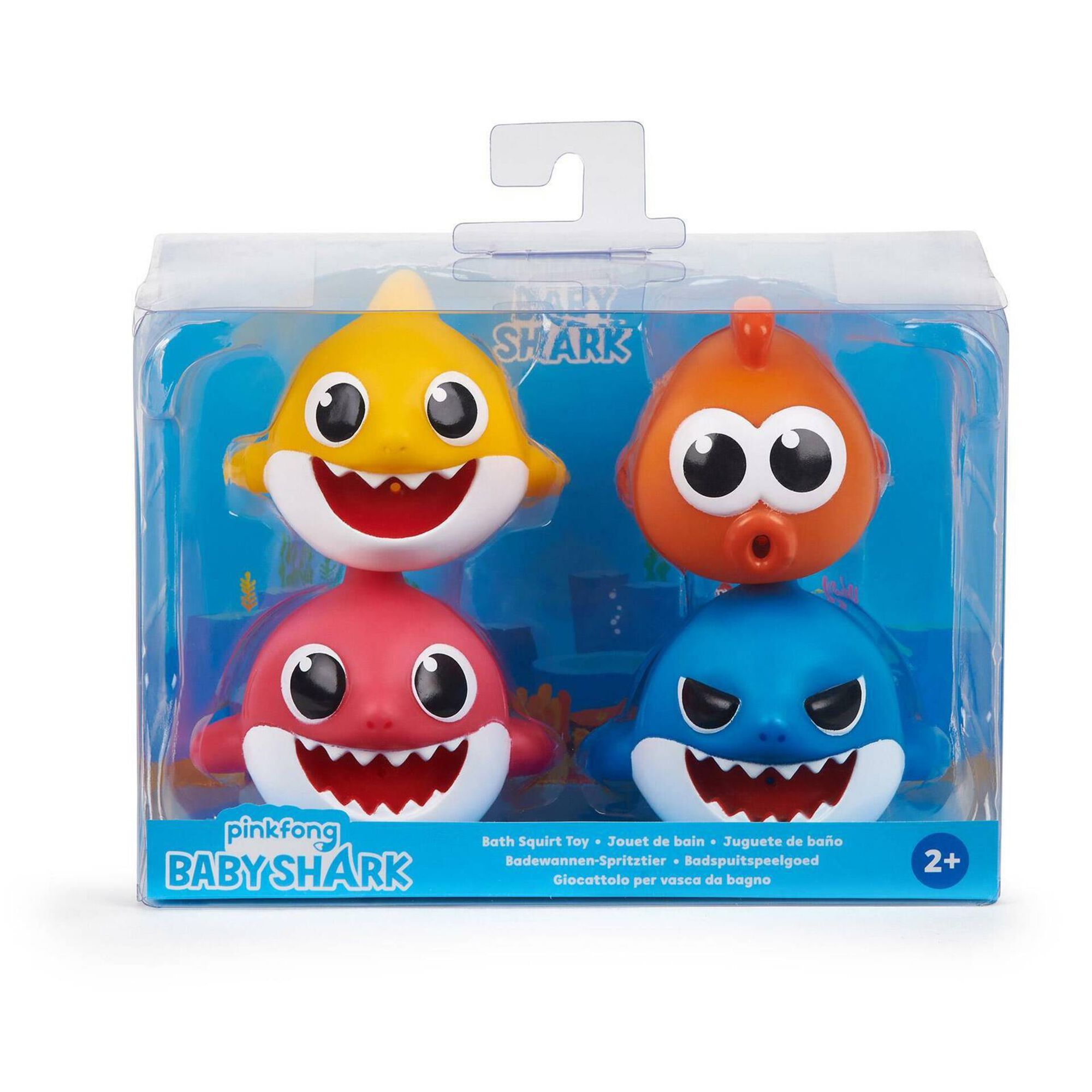 Conjunto de 4 Figuras de Banho Conjunto de 4 Figuras de Banho