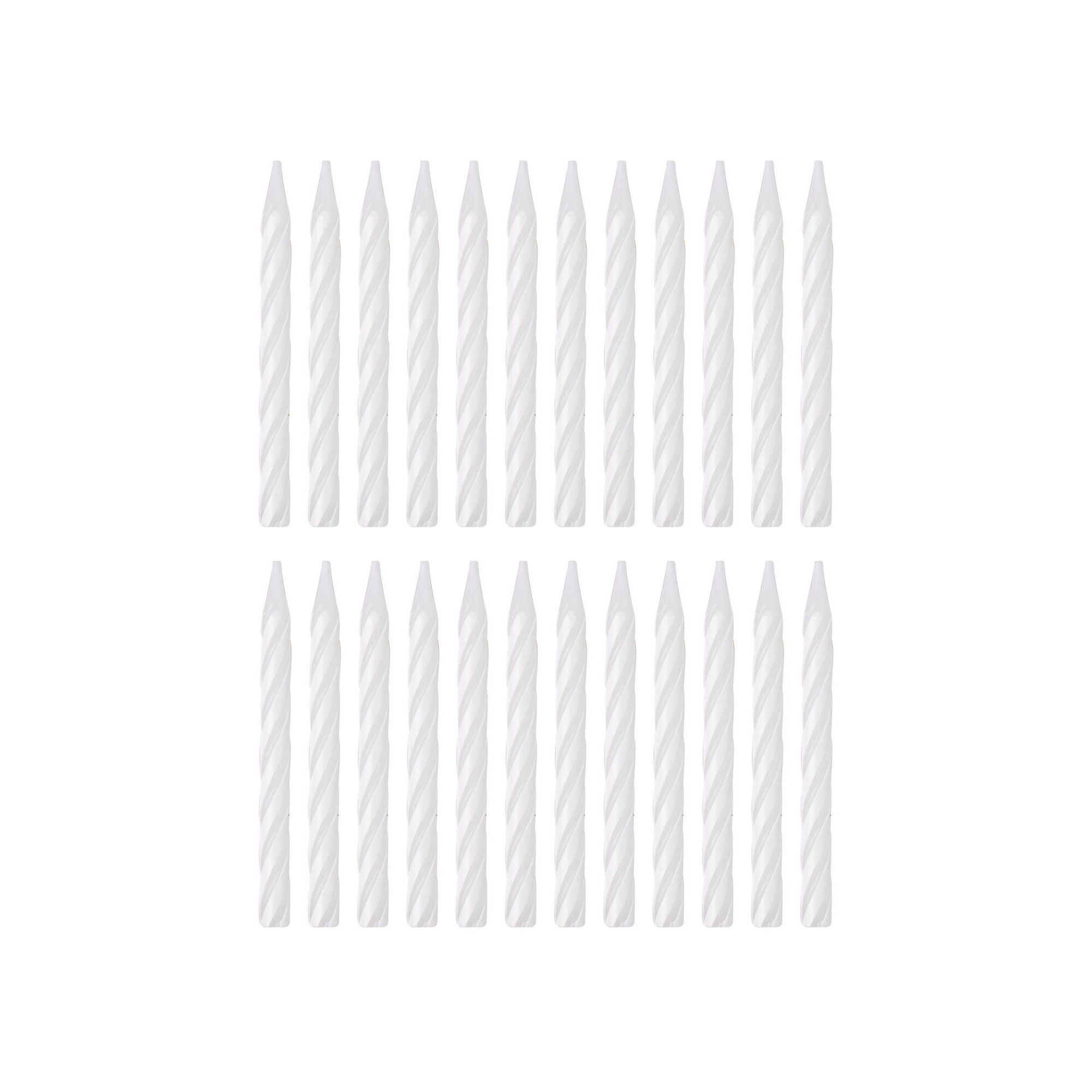 Velas 6cm Brancas Espiral