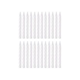 Velas 6cm Brancas Espiral Kasa