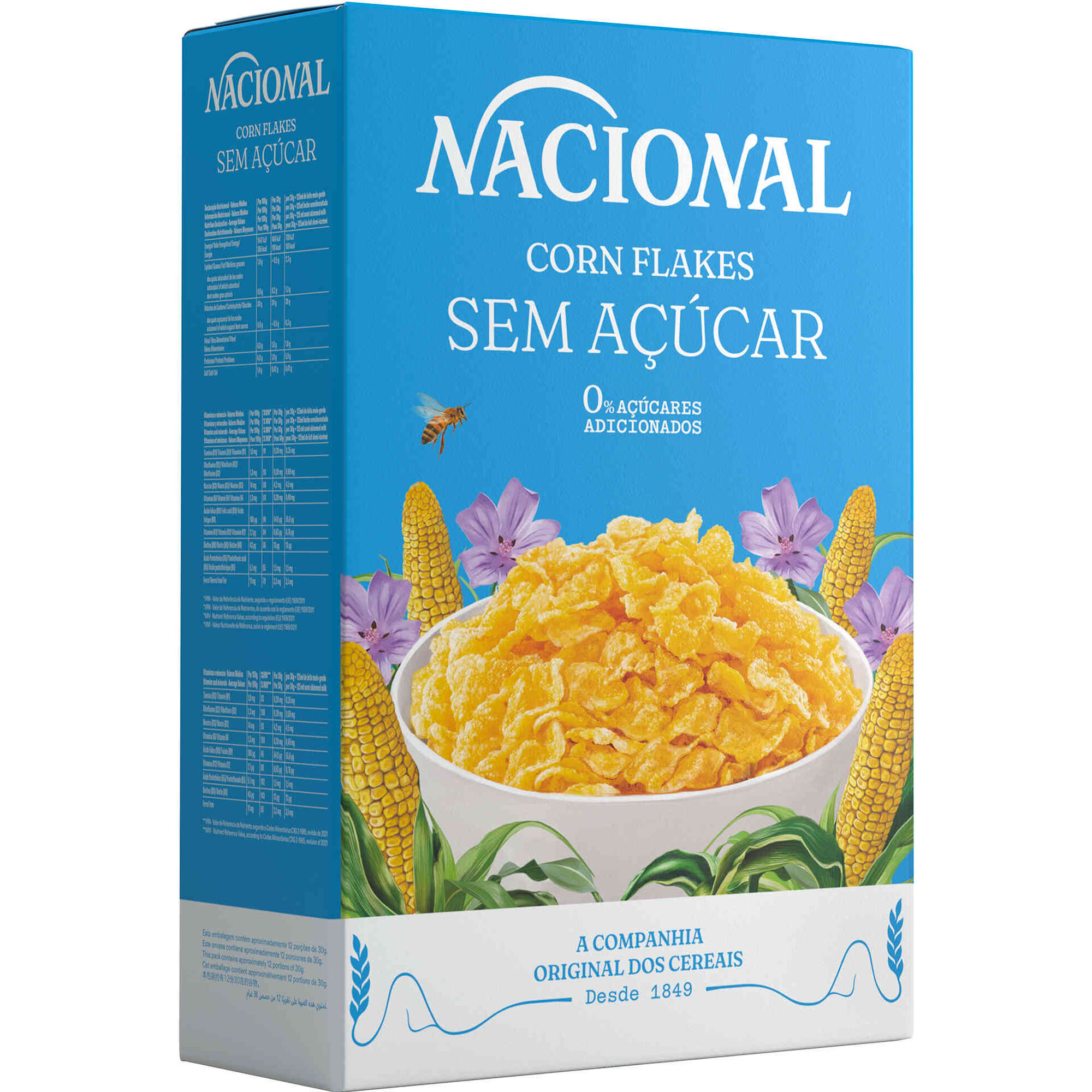 Cereais Corn Flakes Zero - emb. 375 gr - Nacional