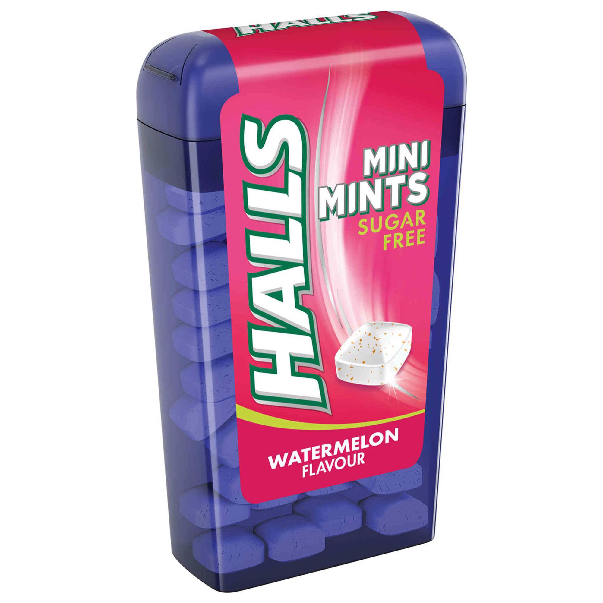 Rebuçados Mini Mints de Melancia sem Açúcar Rebuçados Mini Mints de Melancia sem Açúcar