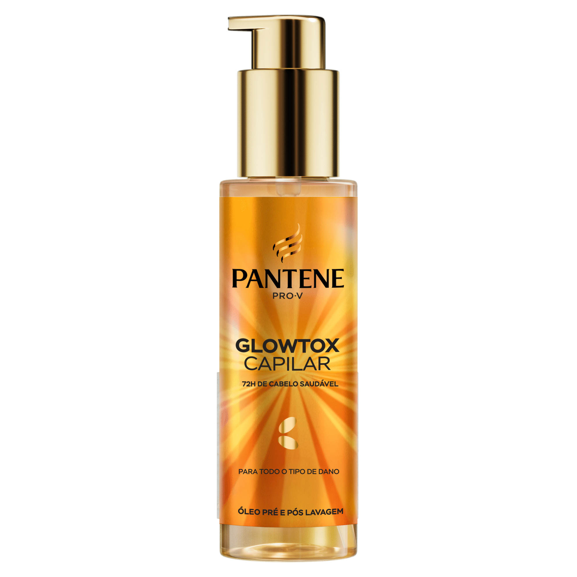 &Oacute;leo Cabelo Detox Glowtox Pantene