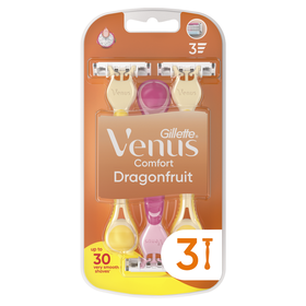 L&acirc;minas Descart&aacute;veis Comfort Dragonfruit 3 Gillette Venus