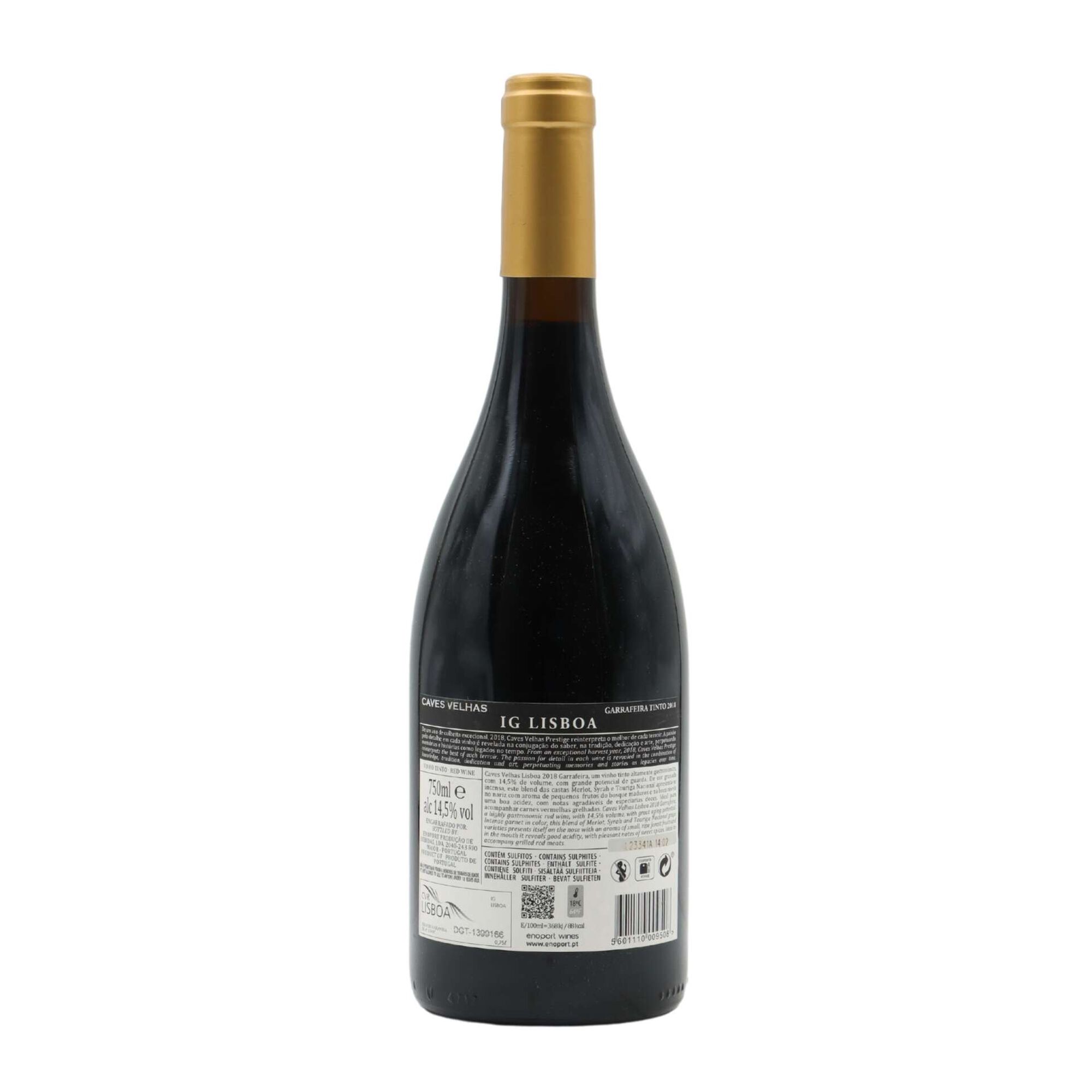 Caves Velhas Garrafeira Lisboa Lisboa Vinho Tinto