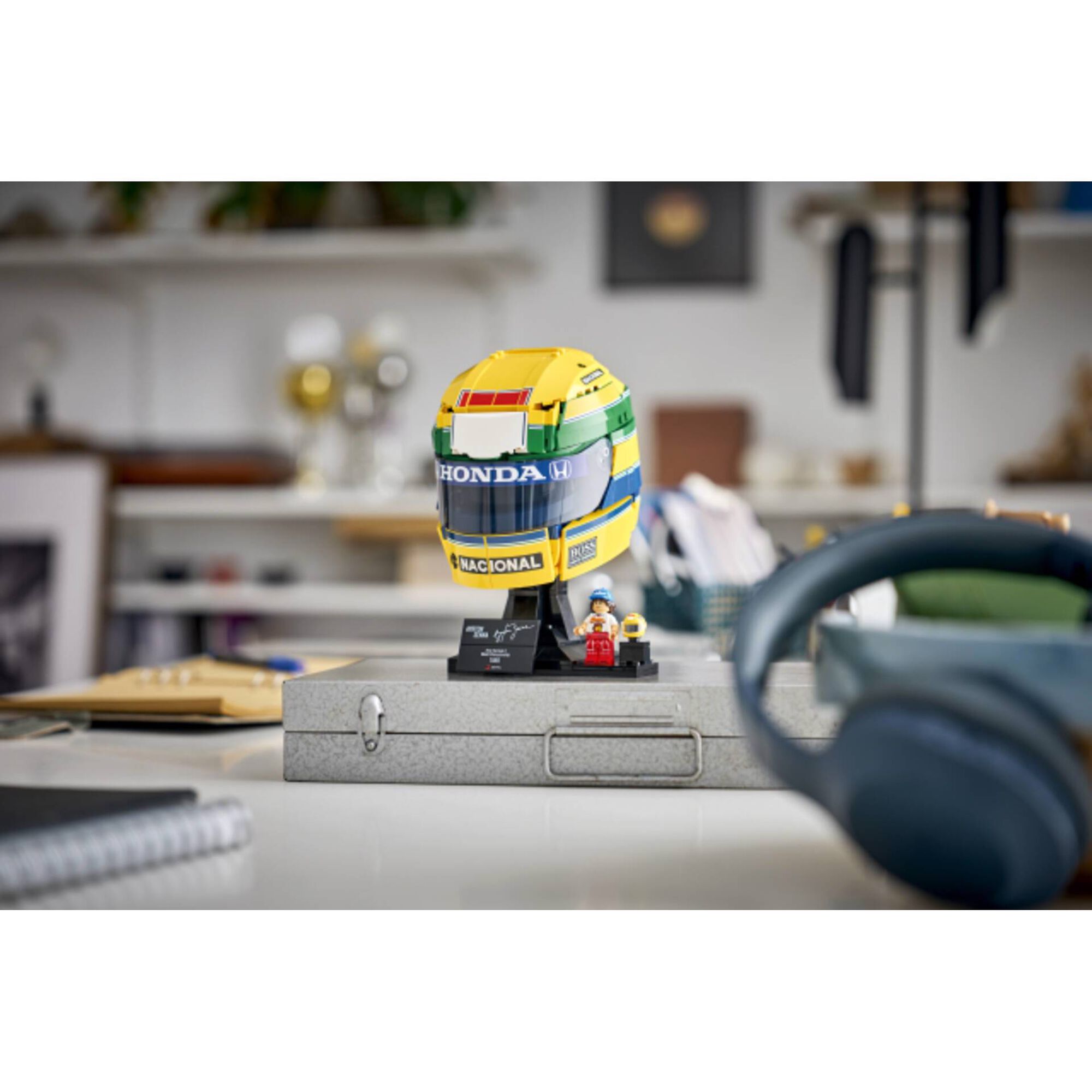 LEGO - Capacete de Ayrton Senna F&oacute;rmula 1 - 43024