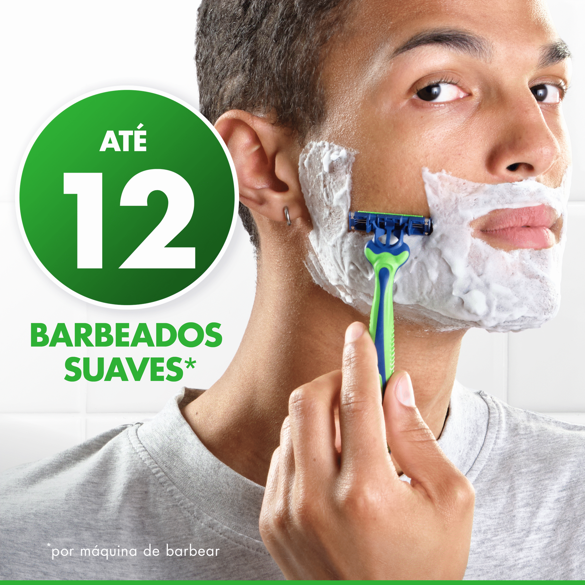 L&acirc;minas Descart&aacute;veis Sensor3 Sensitive Gillette