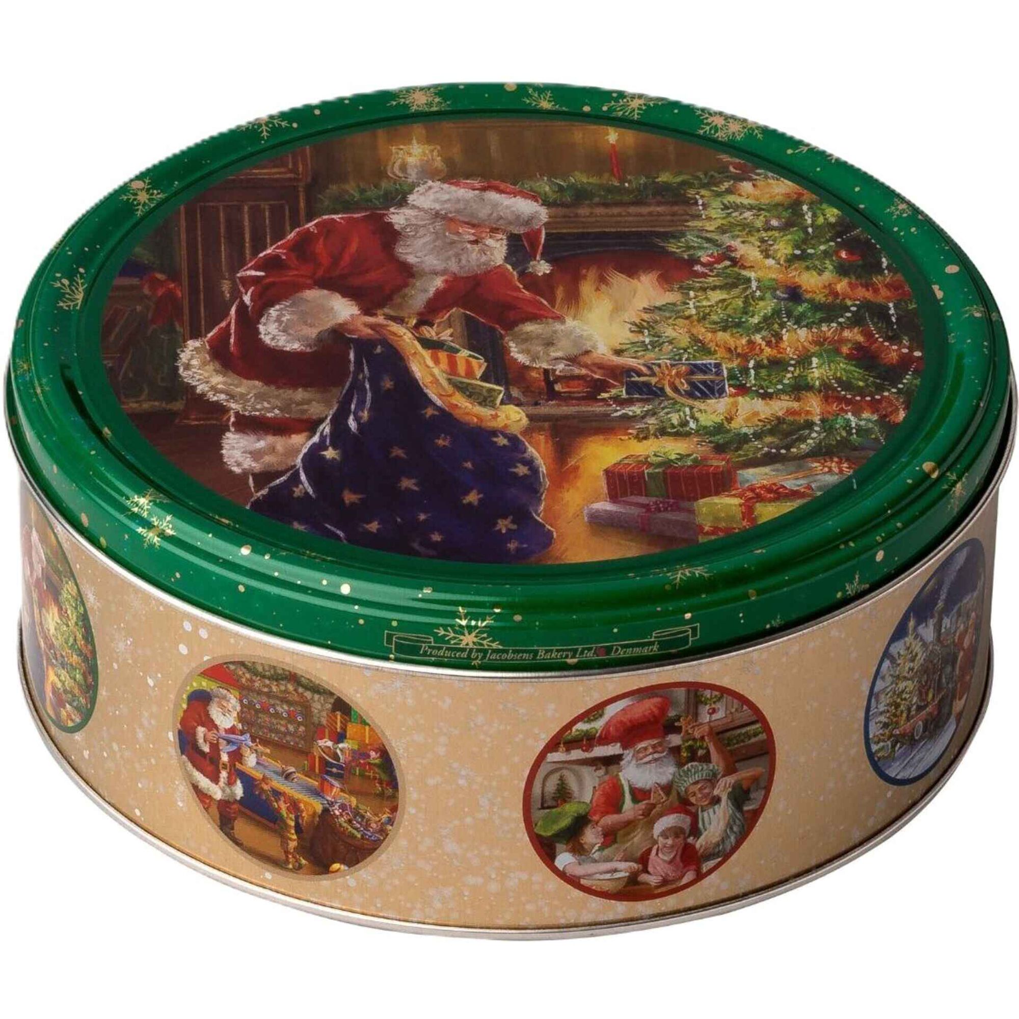 Bolachas Butter Cookies Lata Vintage Natal Jacobsen