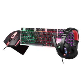 Conjunto de Gaming 4 em 1 USB Bazar&atilde;o