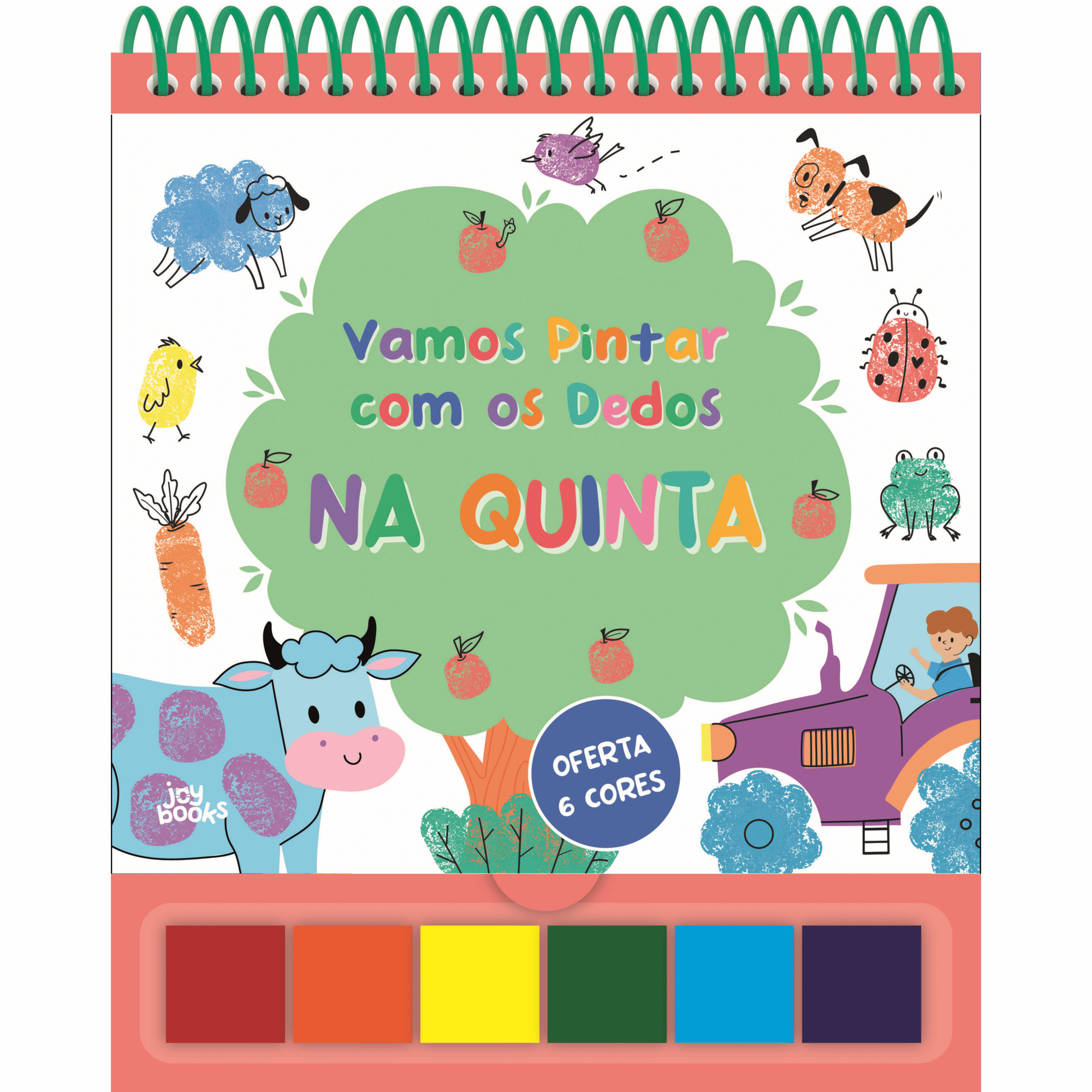 Vamos Pintar com os Dedos na Quinta
