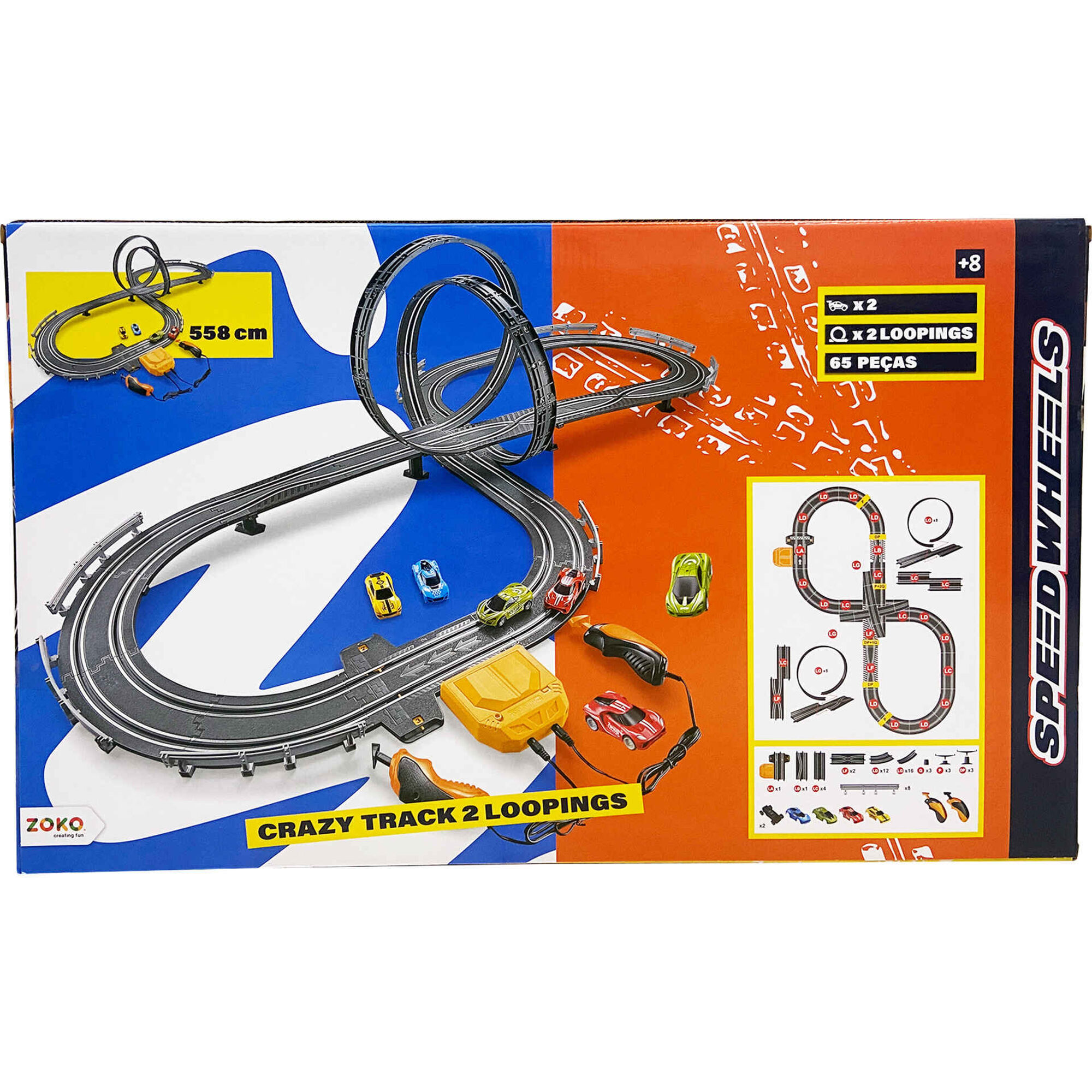 Crazy Track 2 Loopings