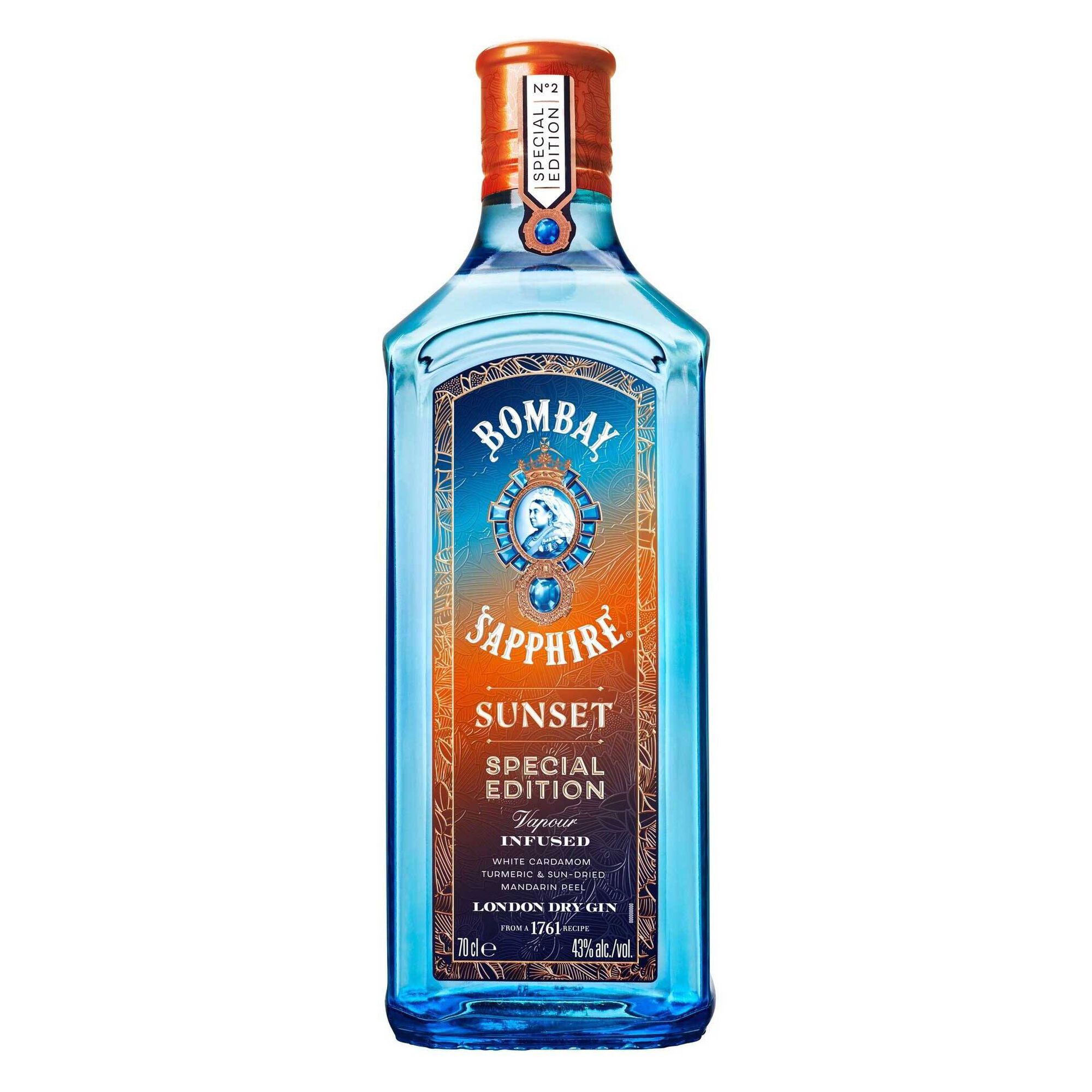 Gin Bombay Sapphire Sunset