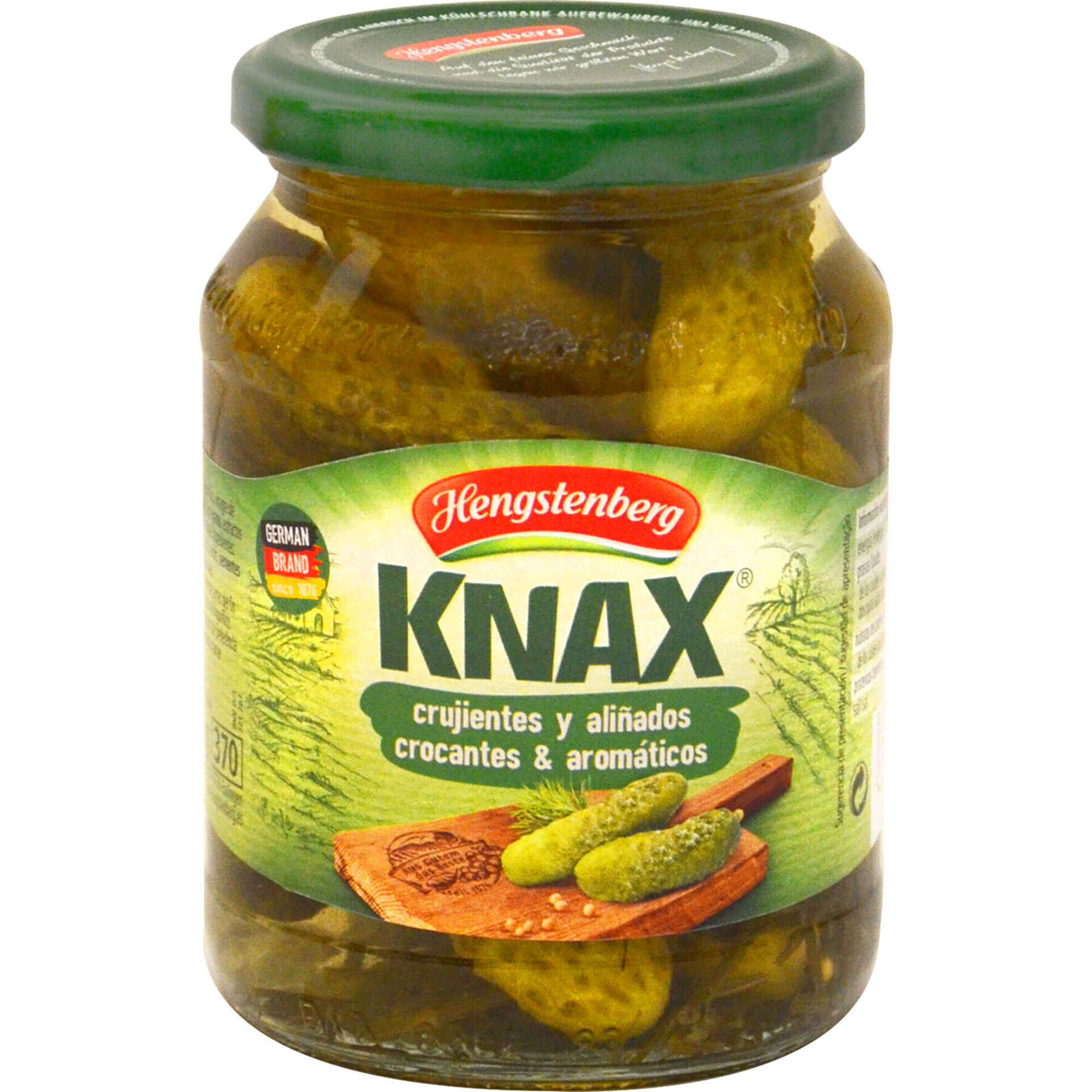 Pepino em Vinagre sem Gl&uacute;ten Hengstenberg