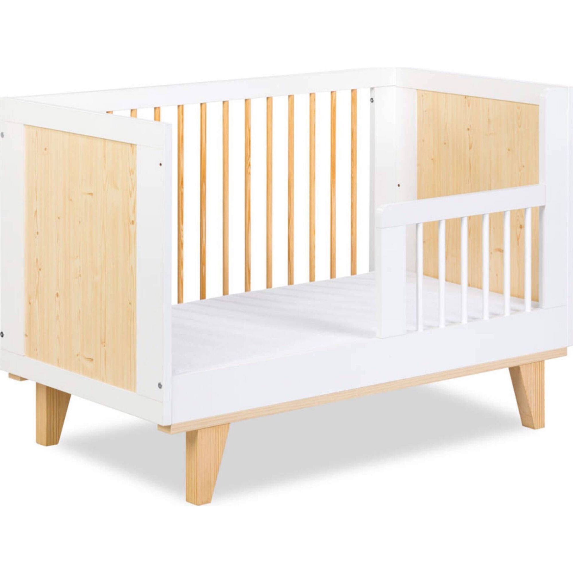 Cama de Grades Madeira Branca Lydia