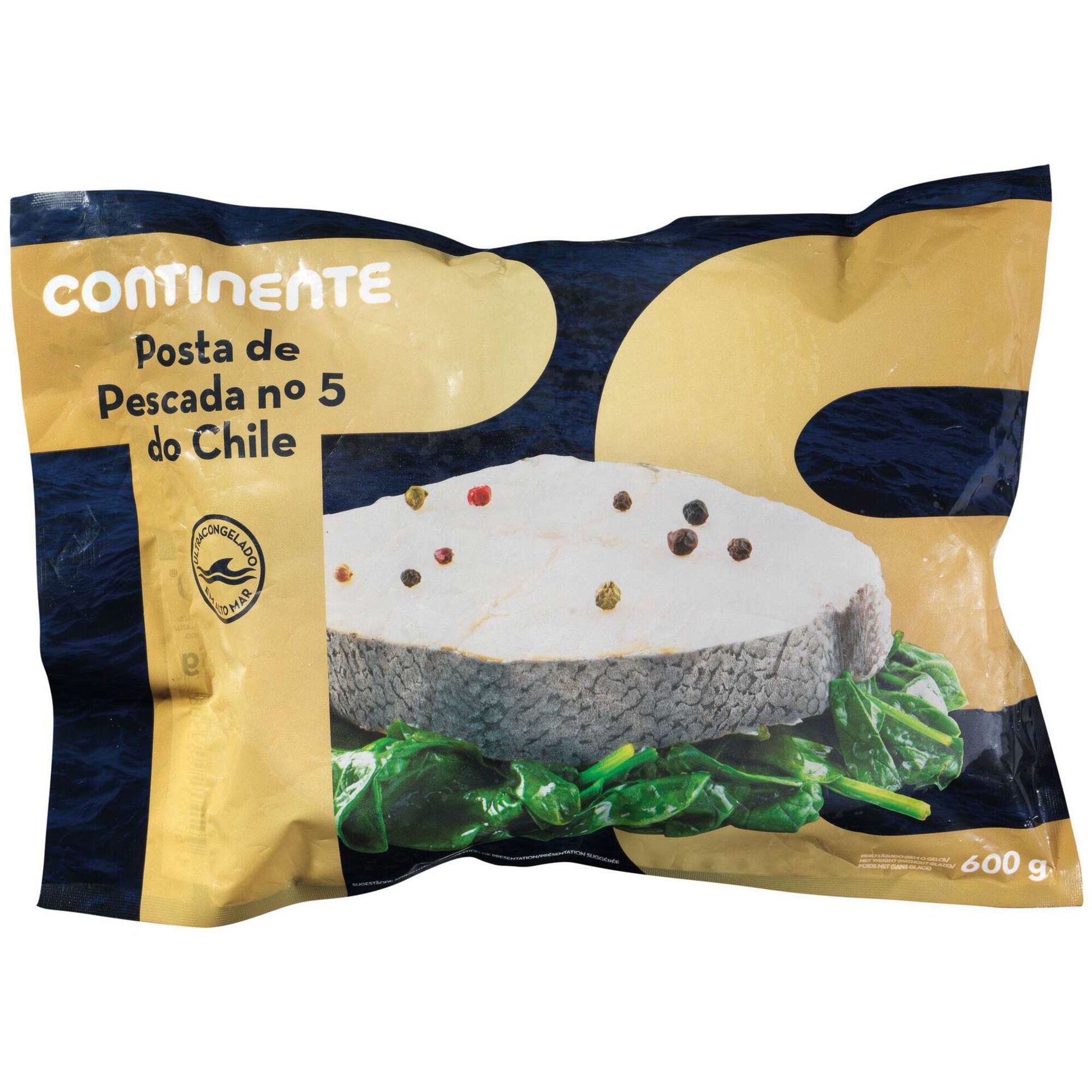 Posta de Pescada do Chile Nº5 para Cozer Ultracongelada
