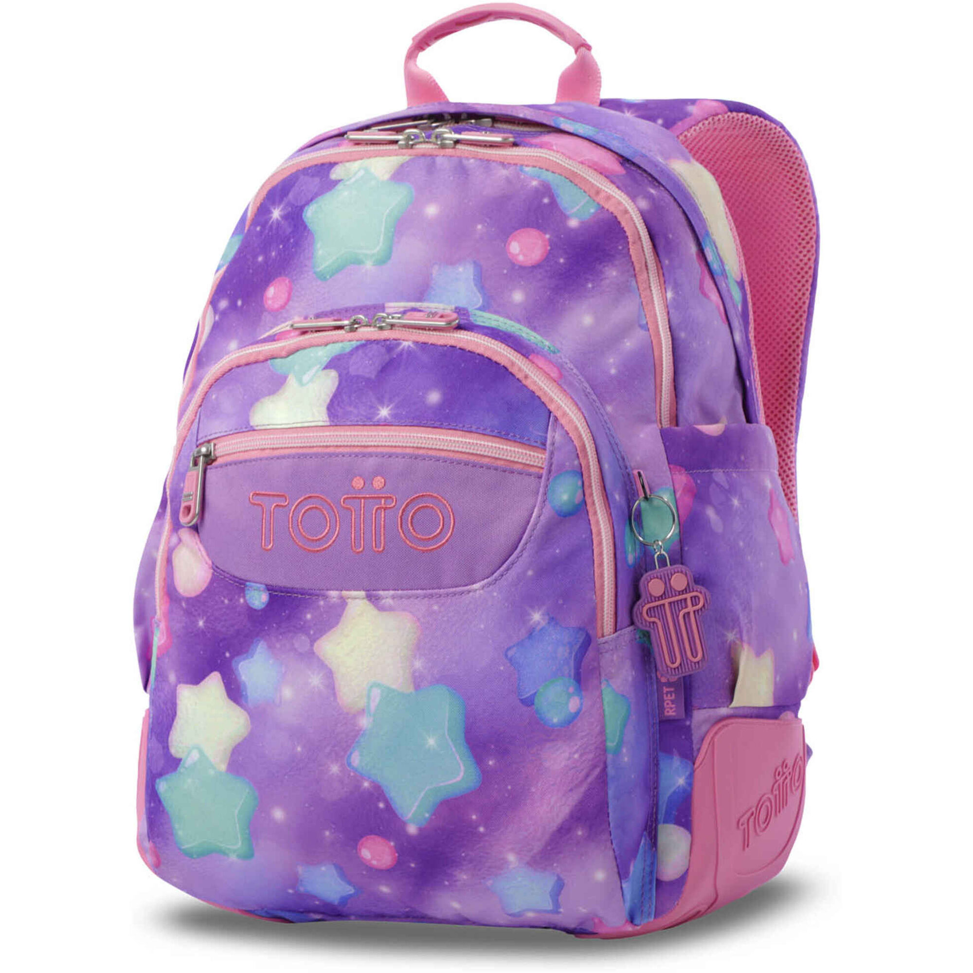Mochila com Base de Borracha Estrelas Totto