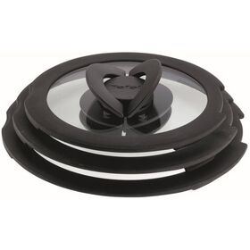 Set 3 Tampas em Vidro Ingenio 16, 18 e 20cm Tefal