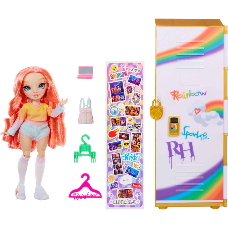 Rainbow High - Boneca com Armário