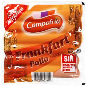 Salsichas de Frango Frankfurt