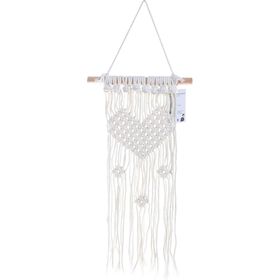 Pendurante Macram&eacute; Branco Kasa