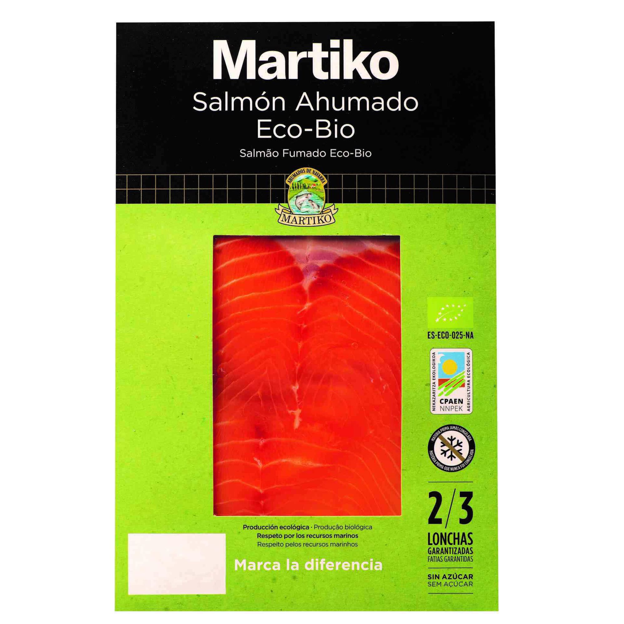 Salmão Fumado da Noruega Eco Biológico